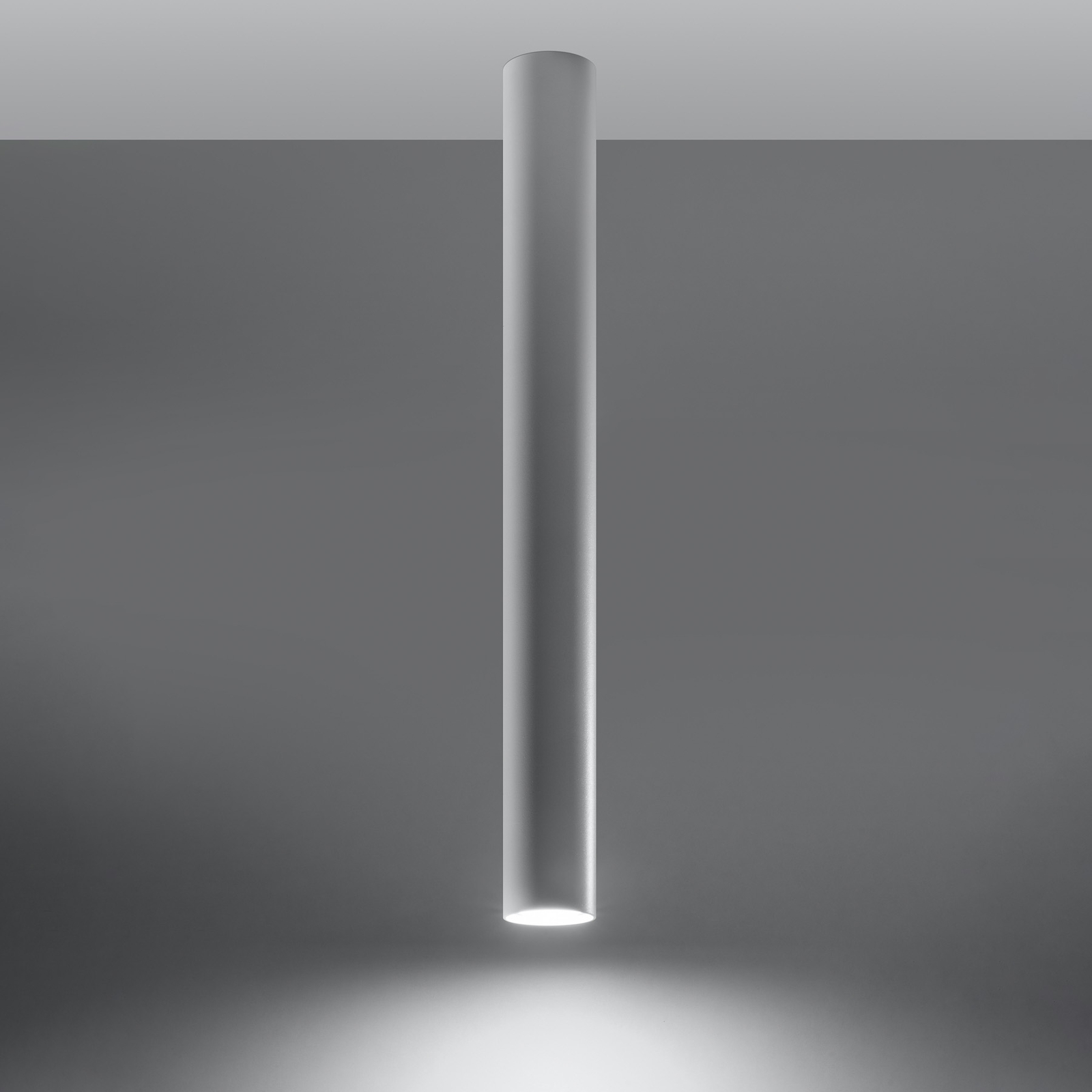Euluna Thalassa stropné svietidlo 1 svetlo biele výška 60 cm