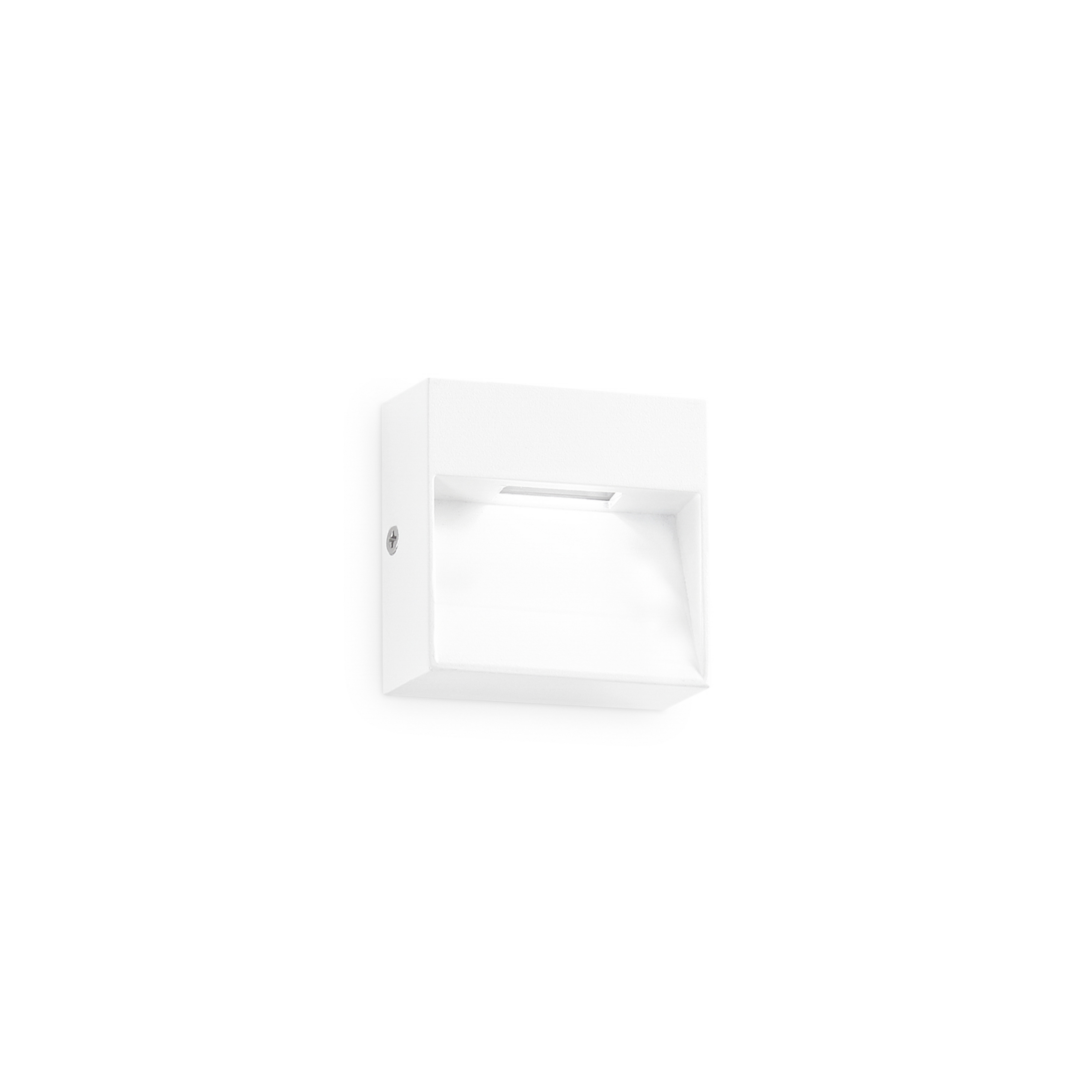 Ideal Lux applique d'extérieur LED Dedra, blanc, 10 x 10 cm