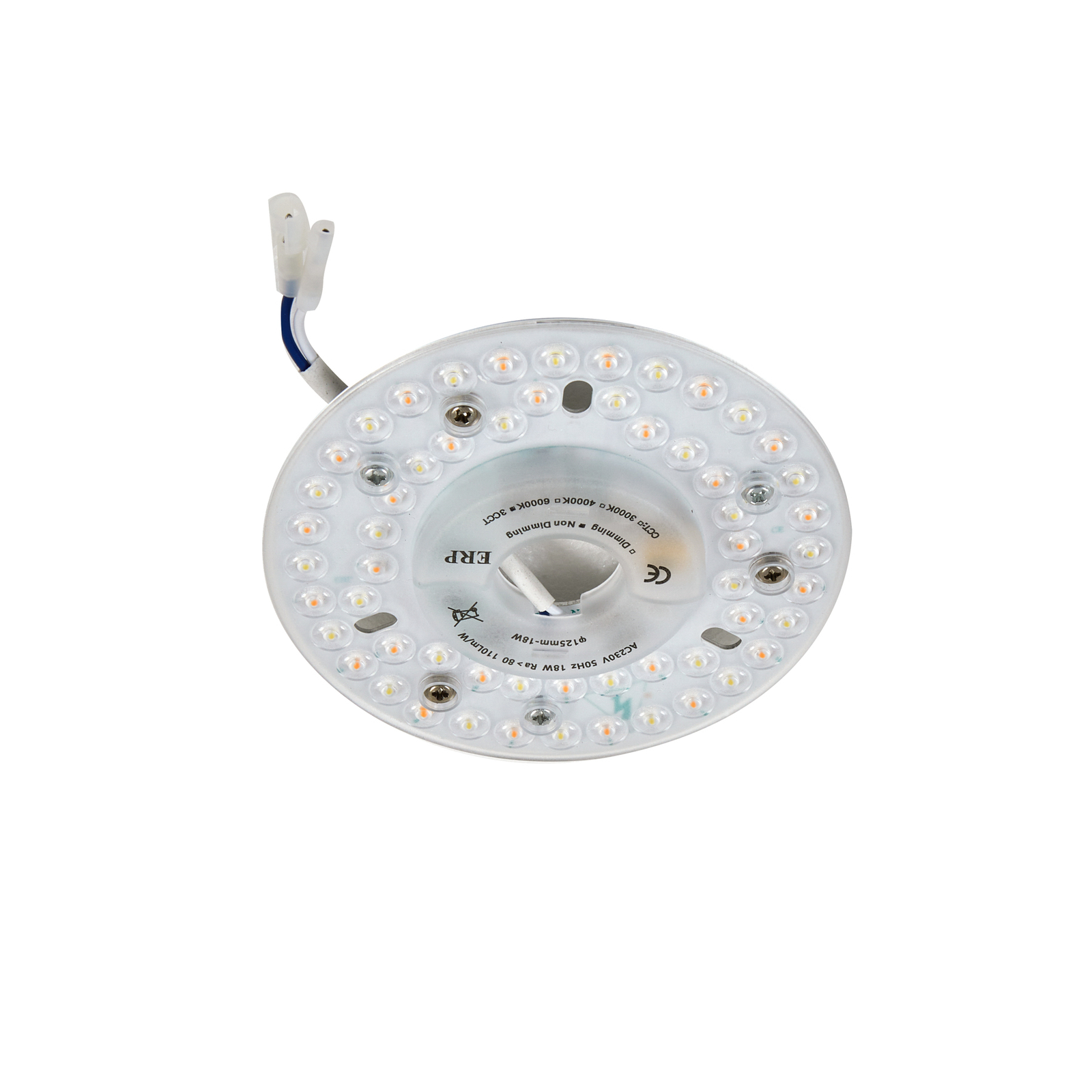 Kayu LED Takfläkt Vit/Trä - Lucande