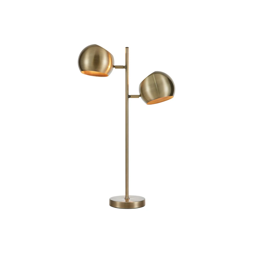 Markslöjd - Edgar 2 Table Lamp Antique Brass