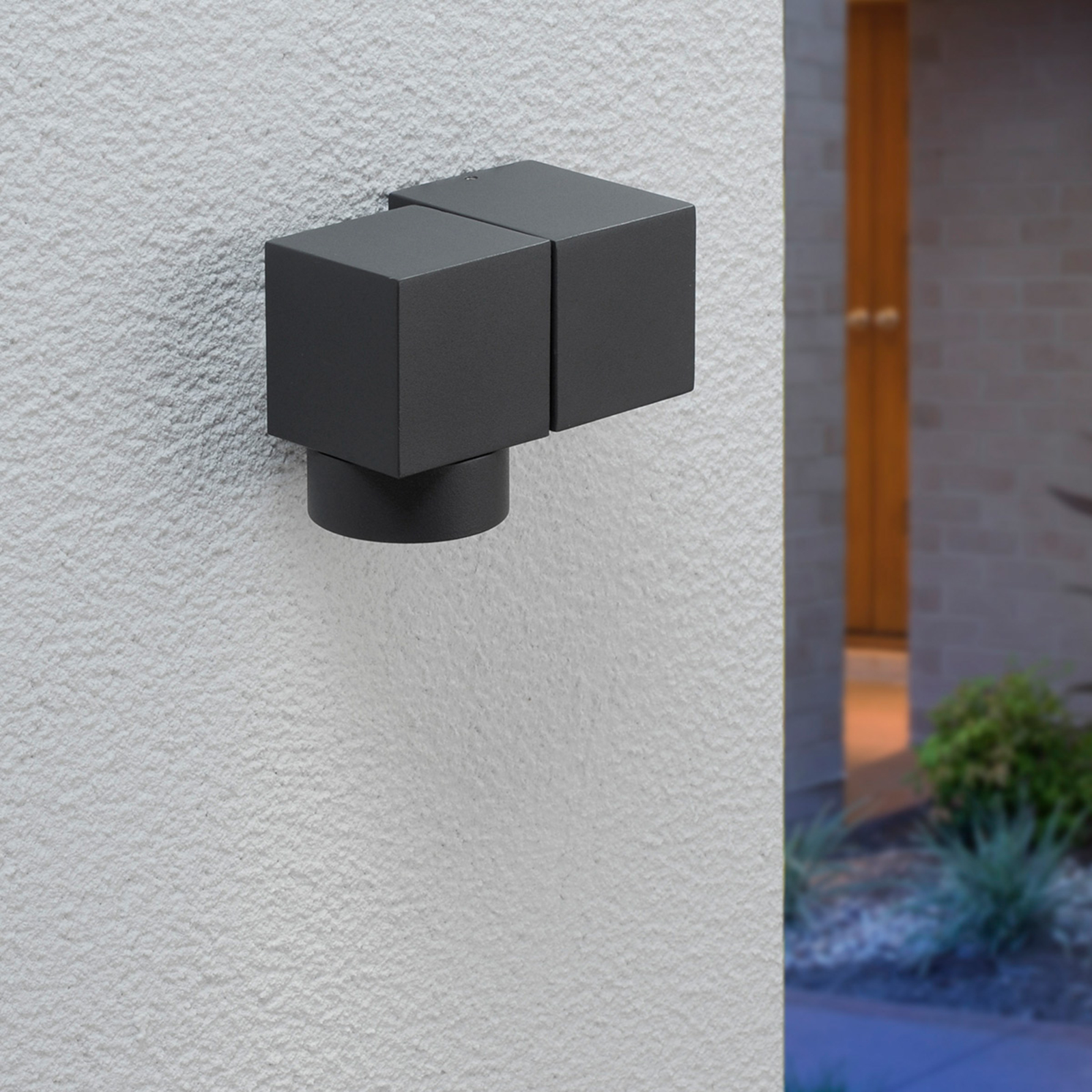 Lorelle LED Aplica de Exterior Graphite - Lucande Lorelle LED Aplica de Exterior Graphite - Lucande