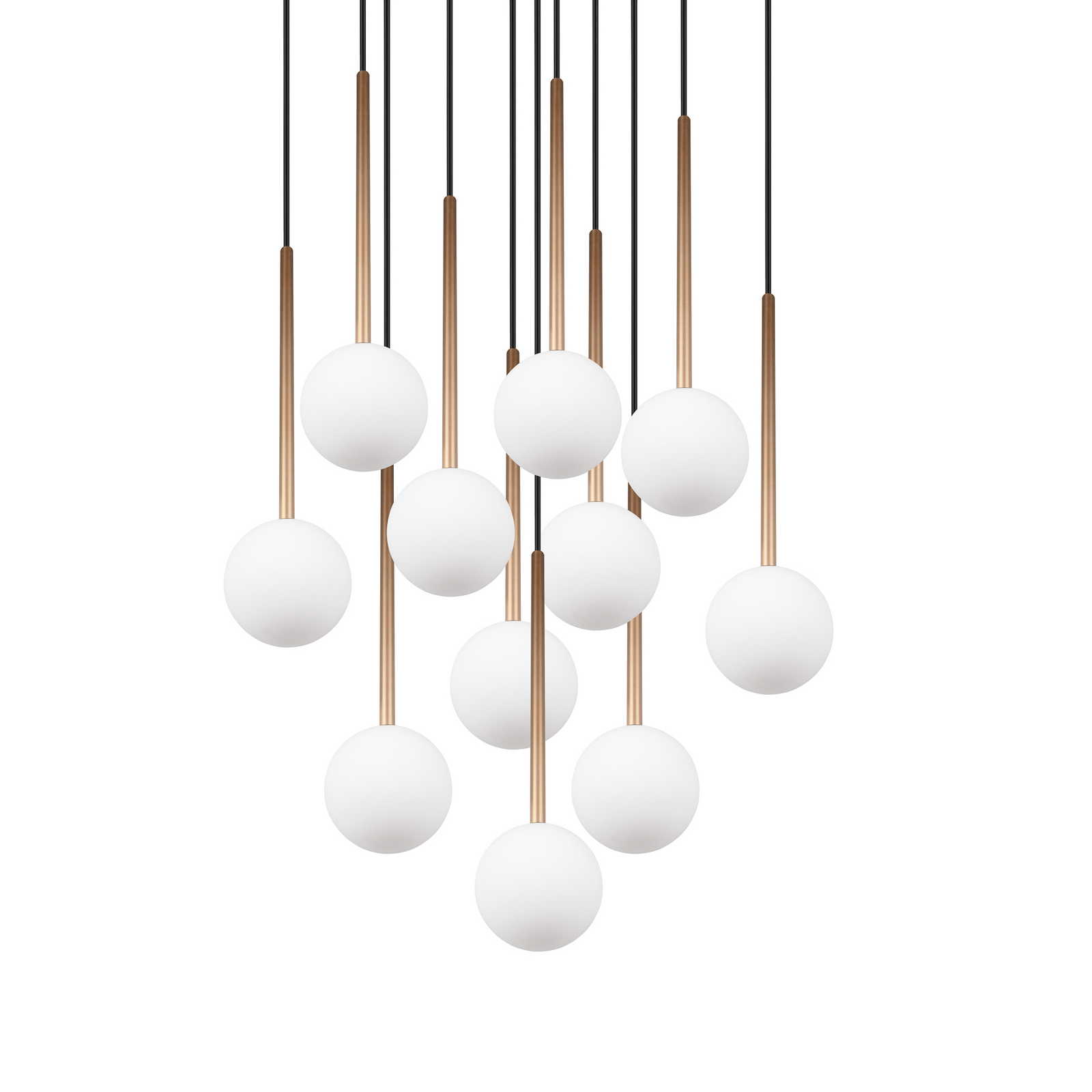 Piekaramā lampa „Firano“, zelta krāsā, Ø 66 cm, metāls, 11 spuldzes. Piekaramā lampa „Firano“, zelta krāsā, Ø 66 cm, metāls, 11 spuldzes.