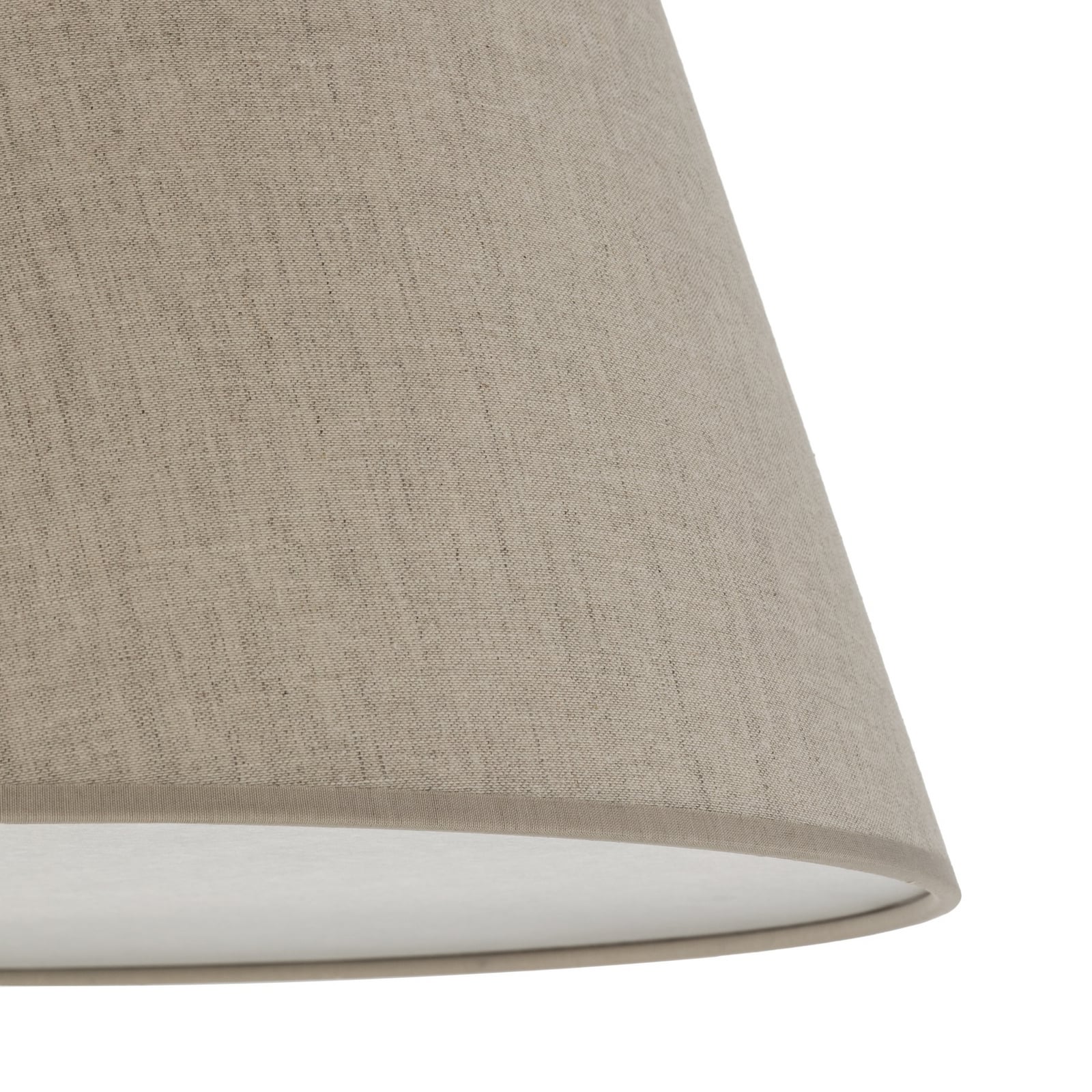 Stropna svetilka Formo, bež, lan, Ø 38 cm, E27 Stropna svetilka Formo, bež, lan, Ø 38 cm, E27