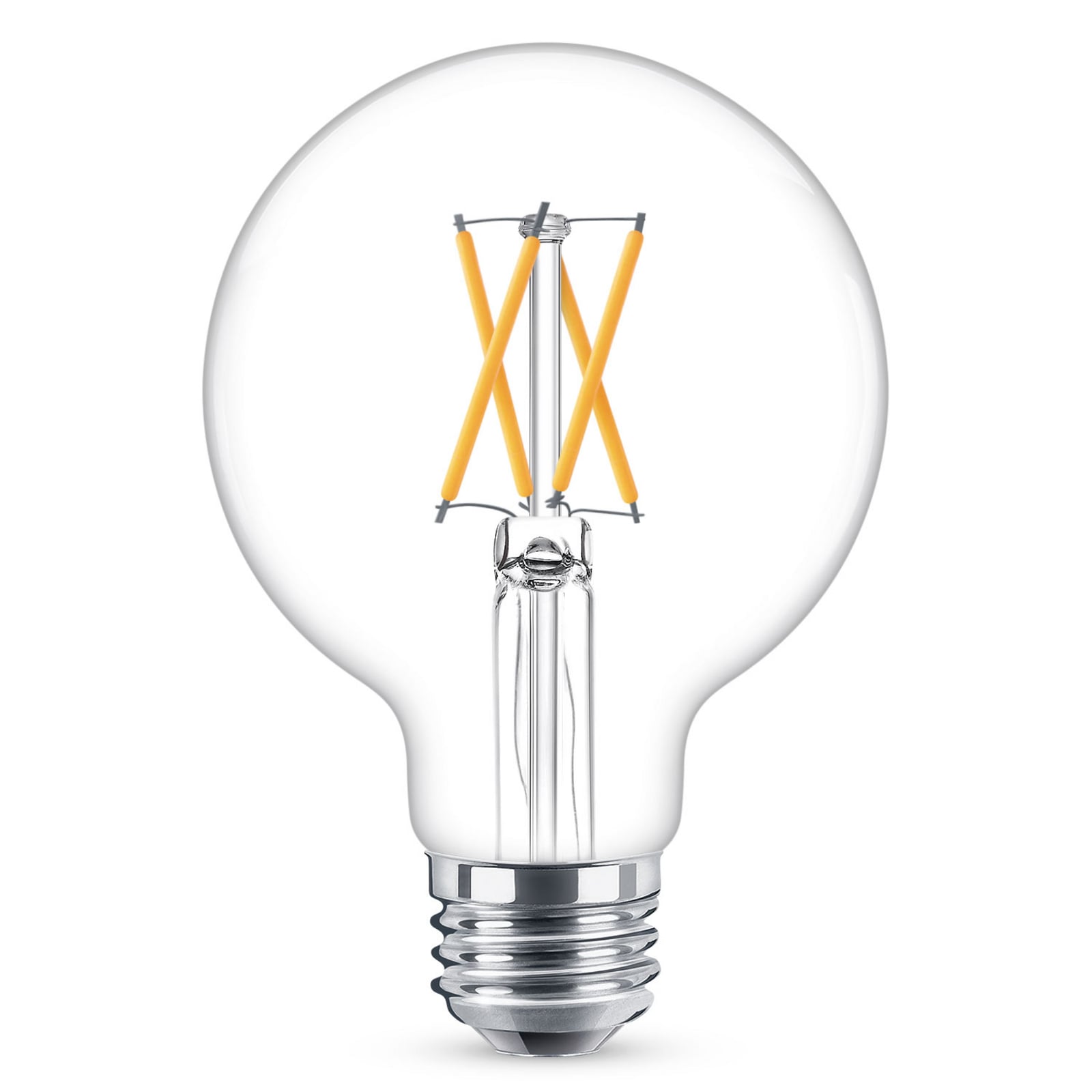 WiZ E27 LED Globe Filament klar 6,5W 2.200-5.500K WiZ E27 LED Globe Filament klar 6,5W 2.200-5.500K