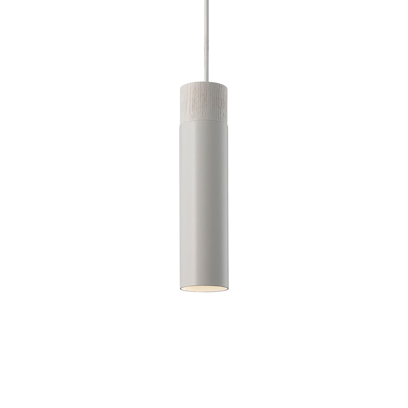 Viseća lampa Tilo, jedna žarulja, bijela