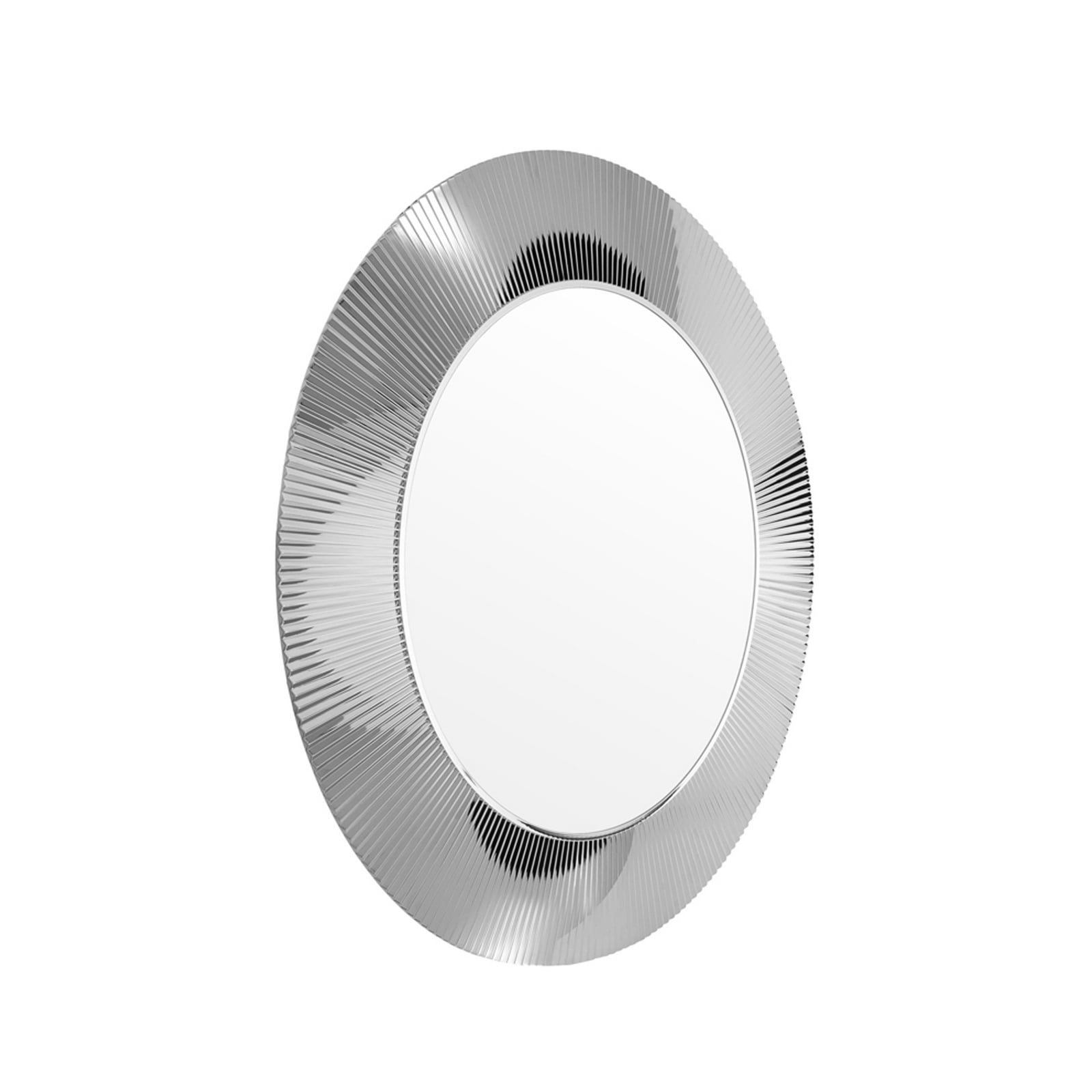 All Saints wall mirror, chrome, Ø 78 cm - Kartell