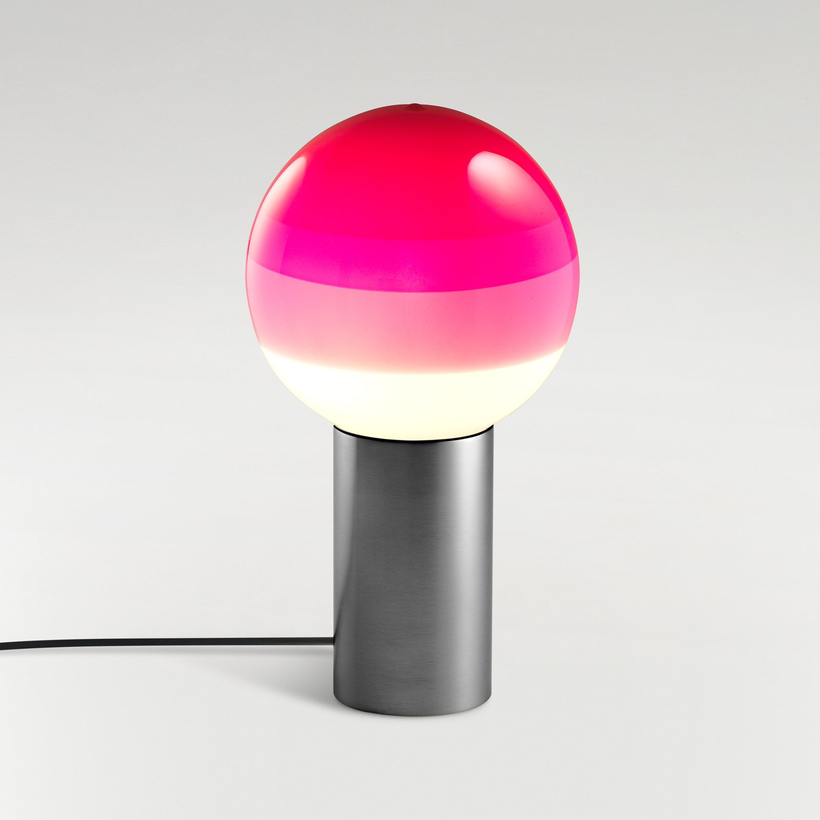 MARSET Dipping Light lámpara de mesa rosa/grafito