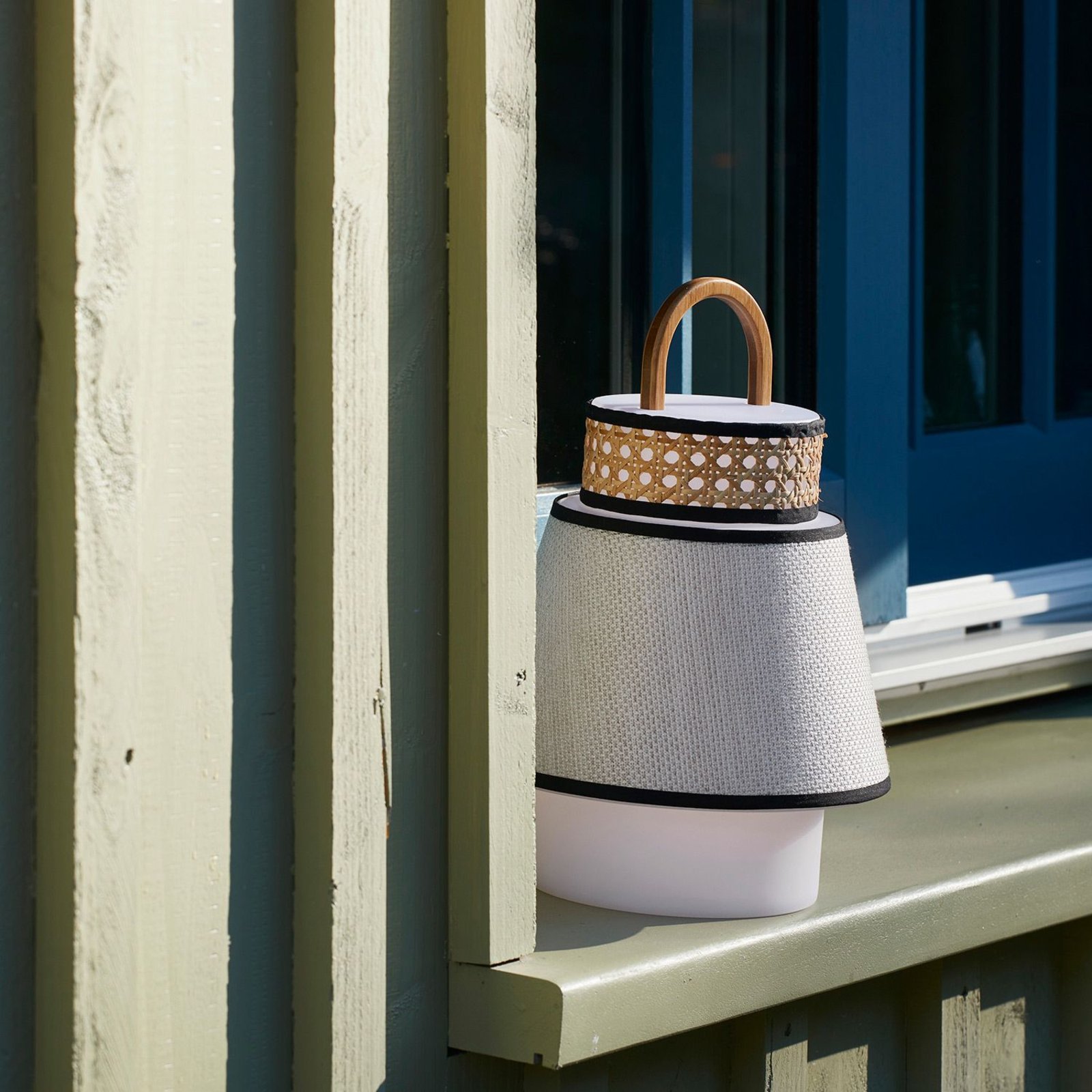 Singapour LED-Terrassenlampe USB sand - MARKET SET Singapour LED-Terrassenlampe USB sand - MARKET SET