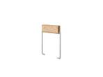 Toilet Roll Holder Oak/Steel - Moebe