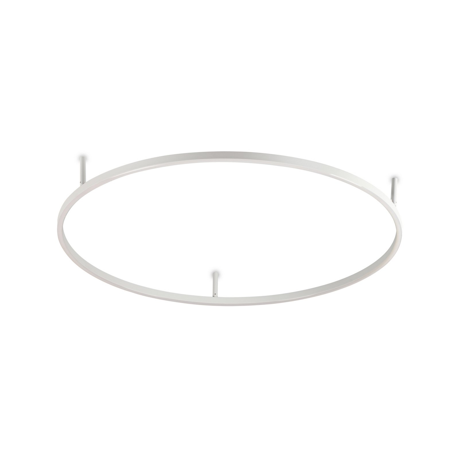 Ideal Lux Lampa sufitowa LED Oracle Slim Ø 90 cm, biała, 3000 K