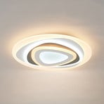 Lindby LED ceiling light Rebeka, Ø 50 cm, CCT, remote control