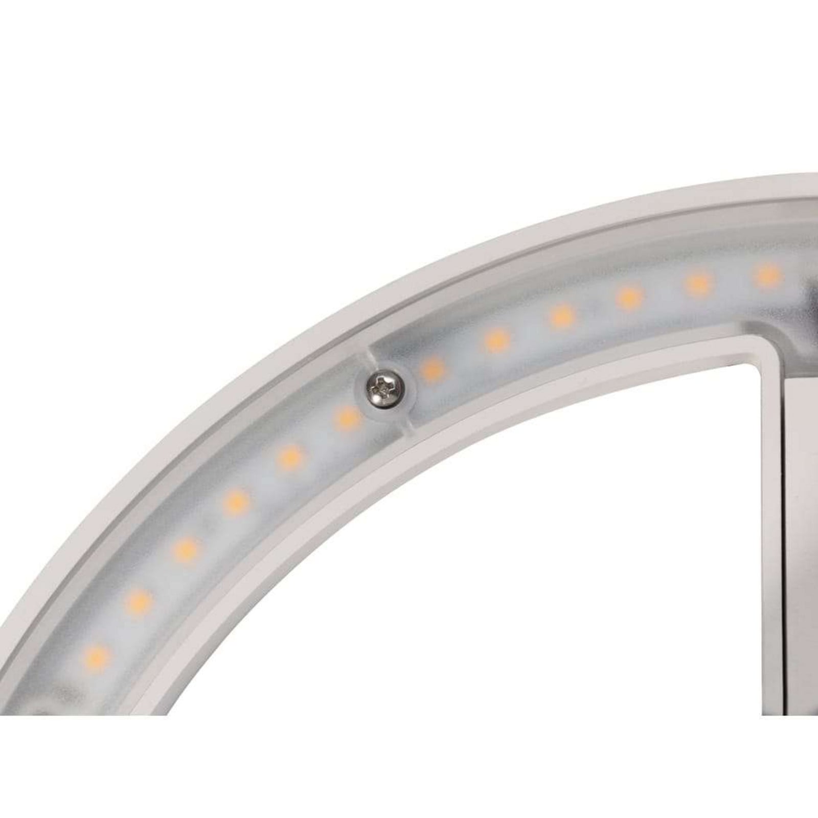 Q-Ring V&auml;gglampa IP65 White SLV - Terrass - Aluminium - Med en ljusk&auml;lla