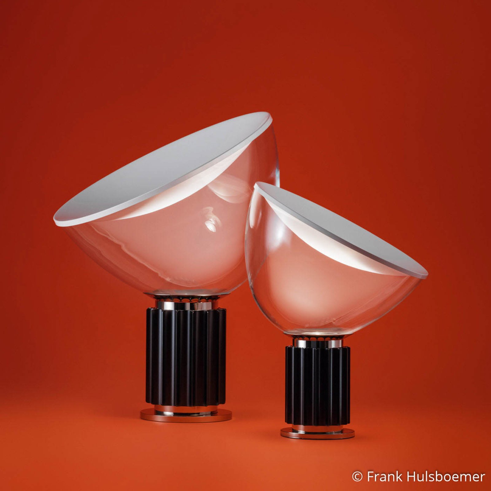 Taccia LED (PMMA) Lampa Stołowa Black - Flos