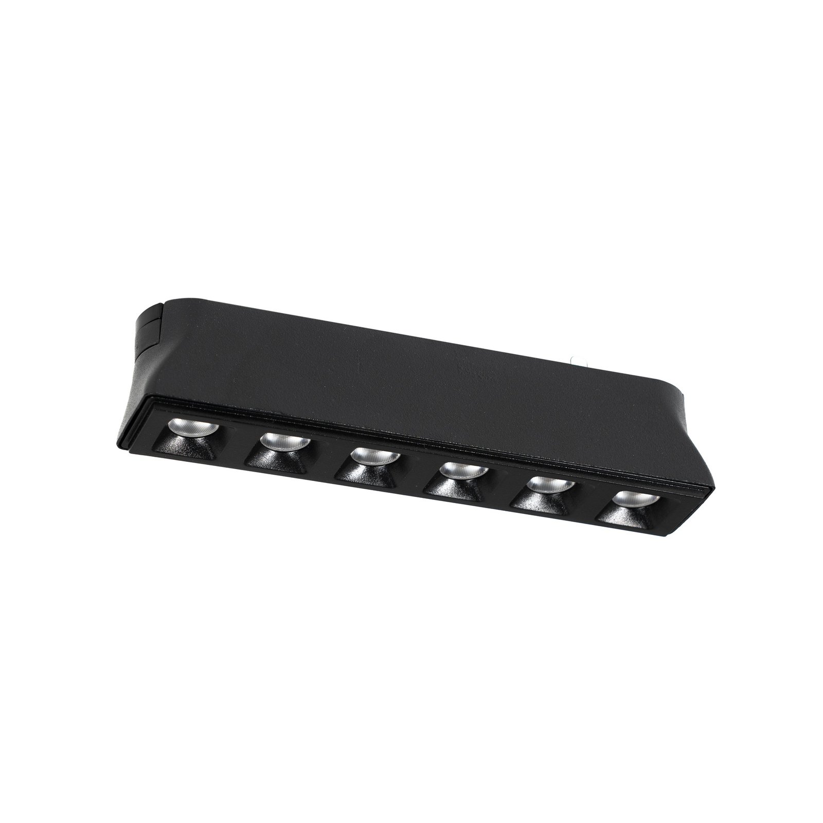 Bande LED Lindby 48 V Lumaro, noir, 6 points, 2,5 cm