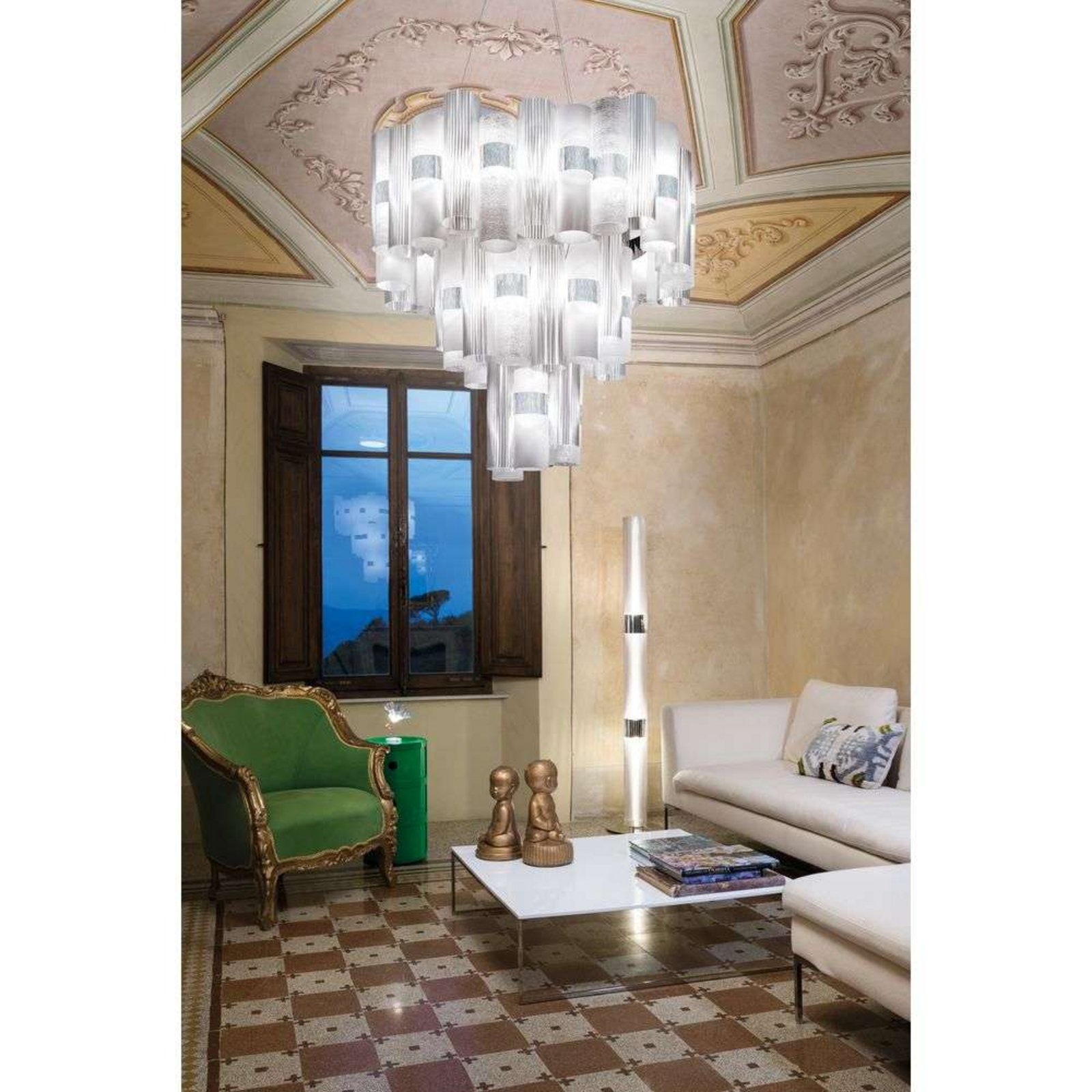 La Lollo Lustră Pendul XL White - Slamp