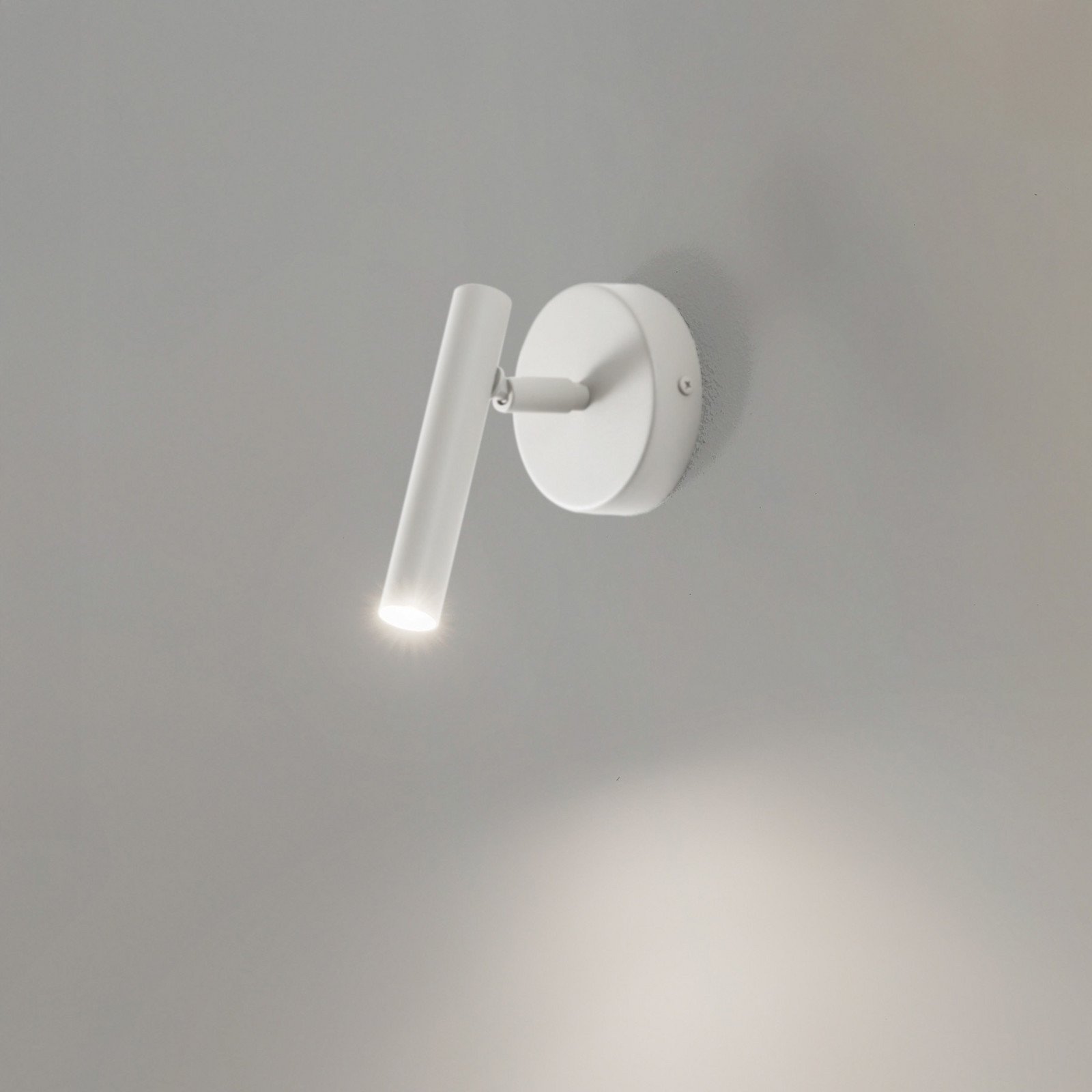 SIGMA Aplică de perete Sopel gri 1 bec oțel G9 înălțime 15 cm - Camera de zi / sufragerie - Modern - taupe - Metal