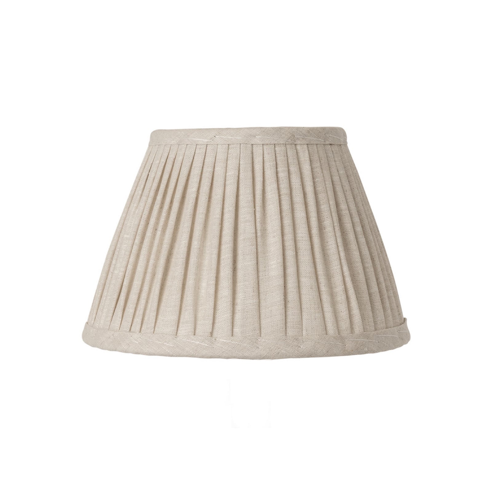 Ella Lampenschirm, beige, Ø 20 cm, Leinen Watt & Veke - Design - Stoff / Textil