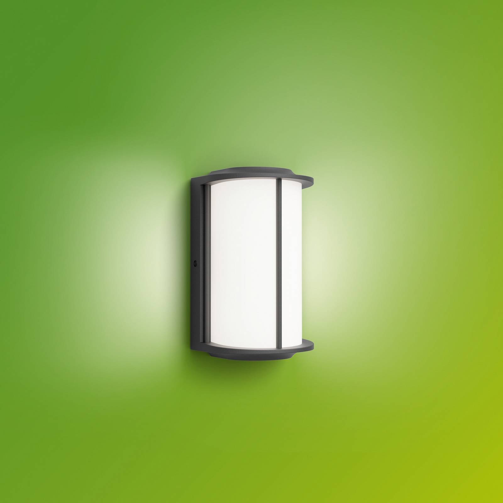 Philips Kinkiet zewnętrzny LED Reese UE, antracyt, aluminium, IP44