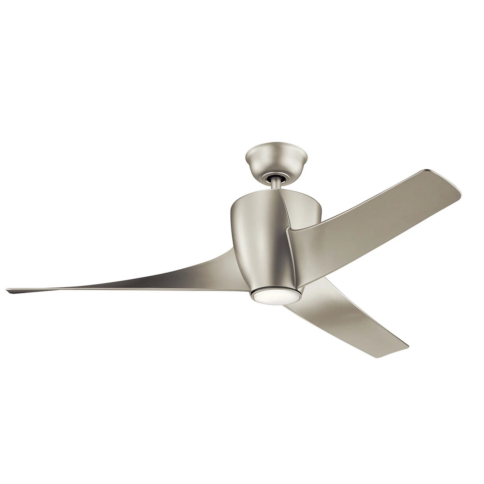 LED-Deckenventilator Phree 56, dreiflügelig, nickel