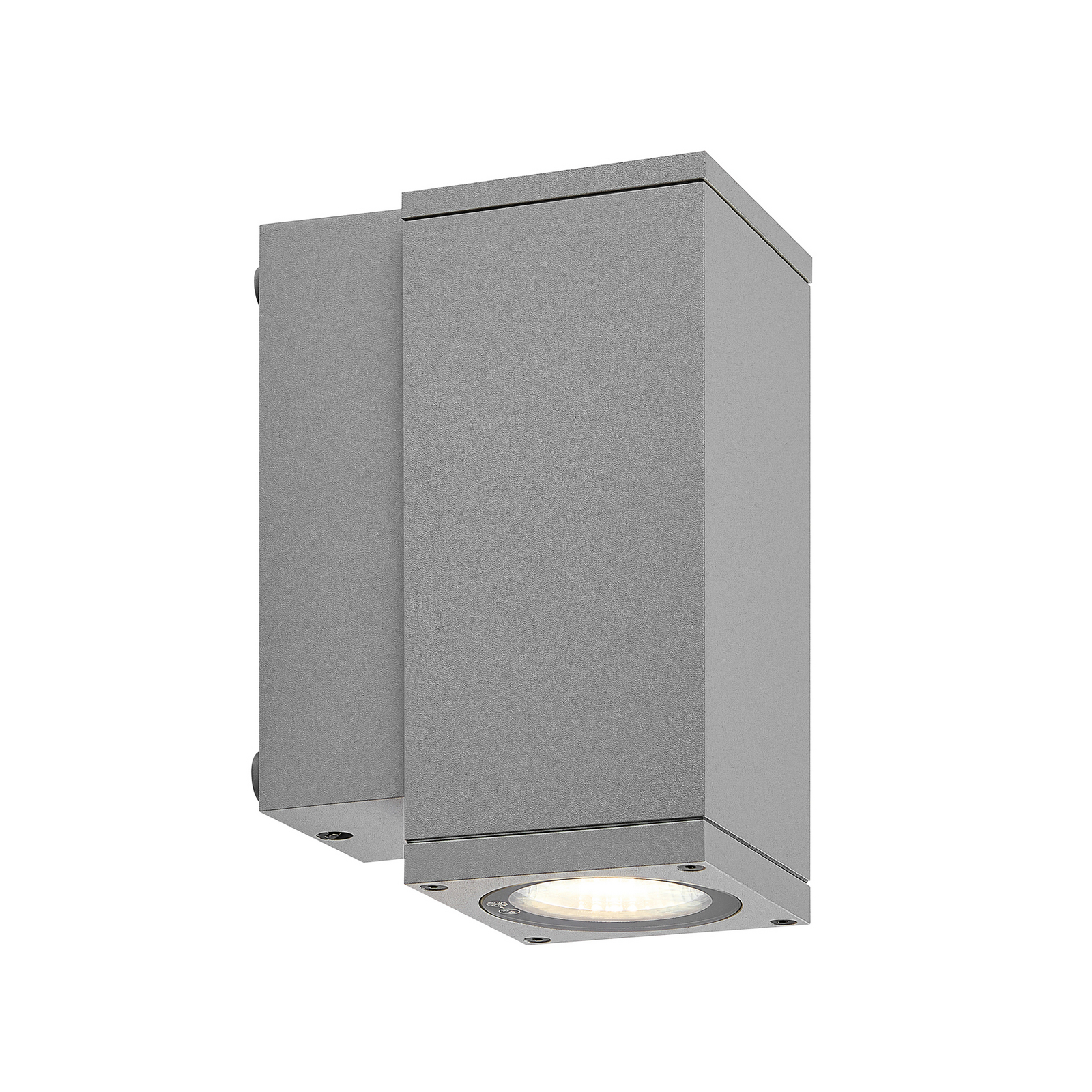 LED-Außenwandlampe ShoreLine Pro Square, hellgrau, 830/840 LED-Außenwandlampe ShoreLine Pro Square, hellgrau, 830/840