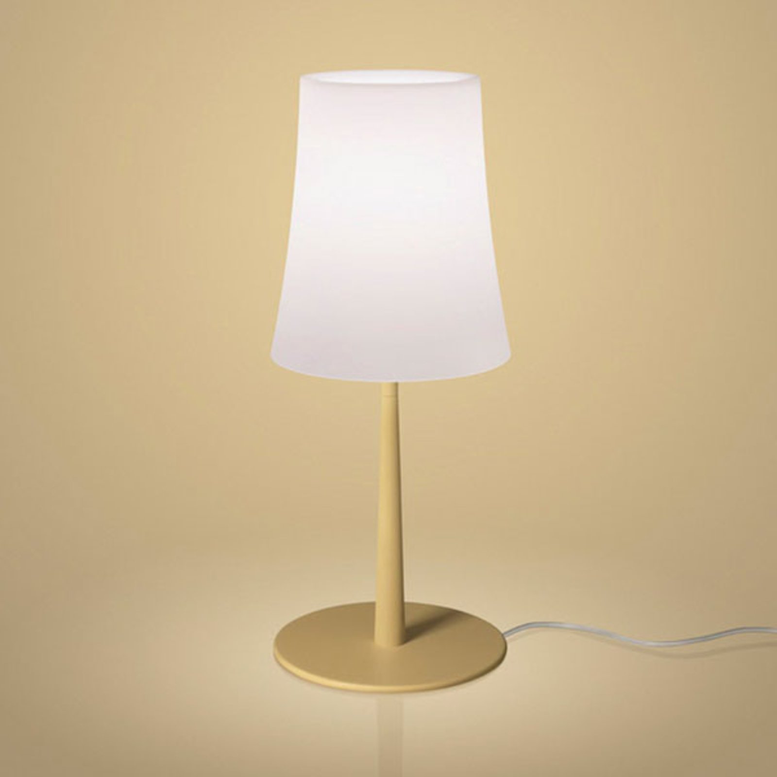 Birdie Easy Tischleuchte Yellow - Foscarini
