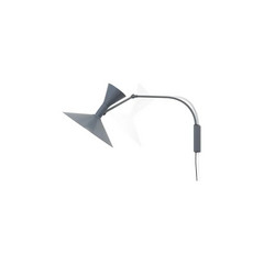 Lampe de Marseille Wandleuchte Mini Matt Grey - Nemo Lighting