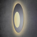 Escale Blade Open LED wall light anthracite Ø 79cm