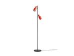 Ovelia Lampadar Orange/Black - Lindby