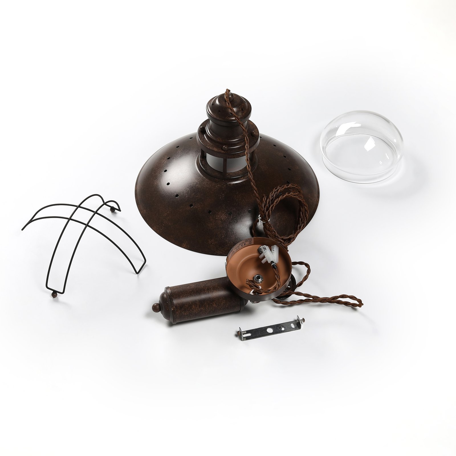 Louisanne Adjustable Pendel Brown - Lindby
