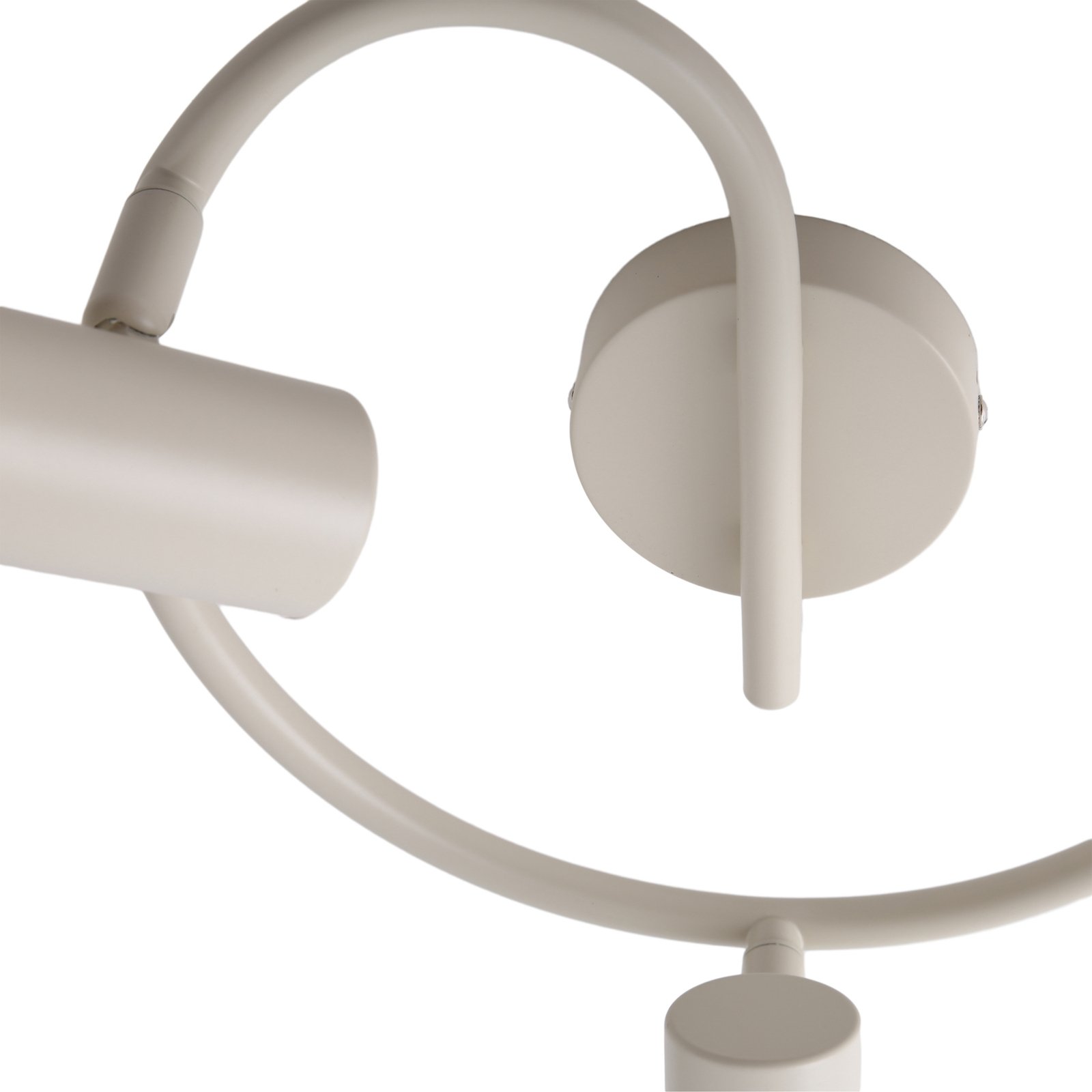 Ovelia 3 Round Ceiling Lamp Beige - Lindby