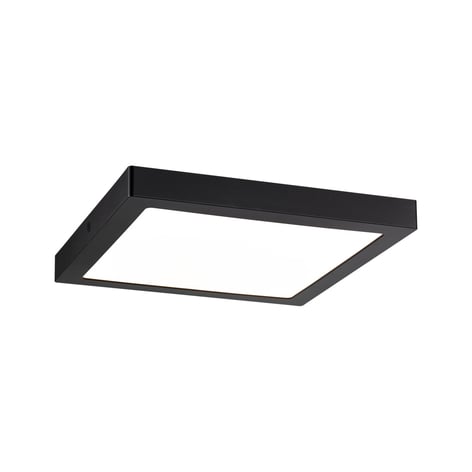 Paulmann Abia LED-Panel eckig, schwarz matt