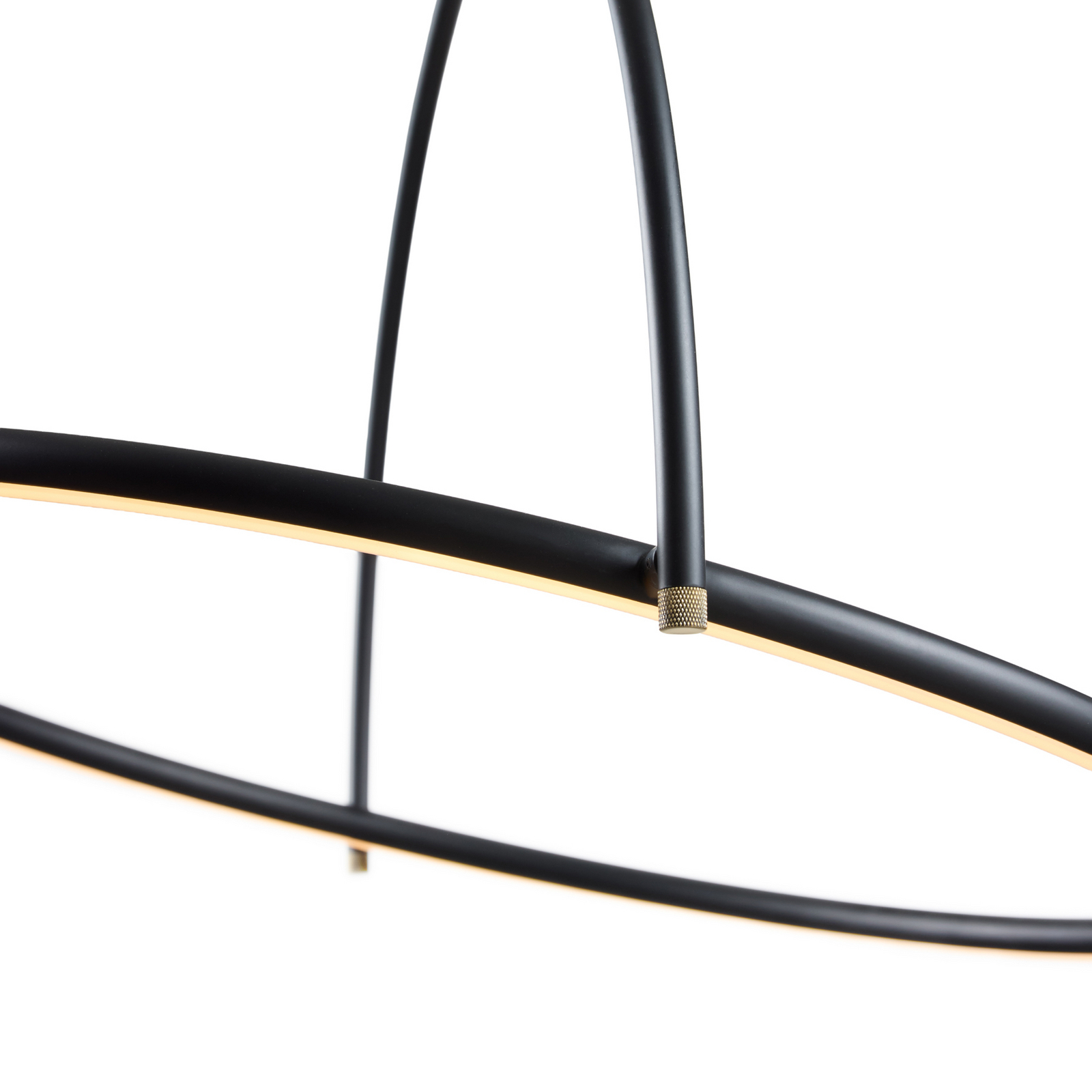 TILT LED hanglamp, Ø 40 cm, zwart, stepdim - Halo Design TILT LED hanglamp, Ø 40 cm, zwart, stepdim - Halo Design