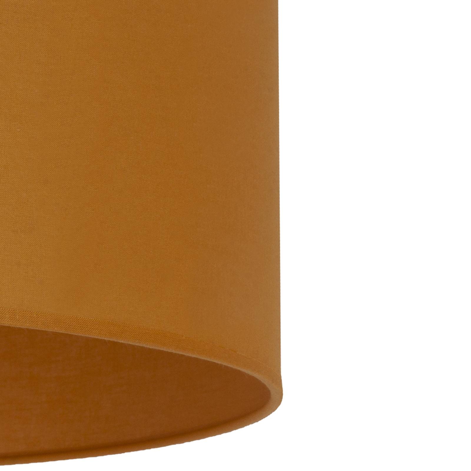 Duolla Stínidlo na lampu Roller Ø 50 cm, hořčičná žlutá