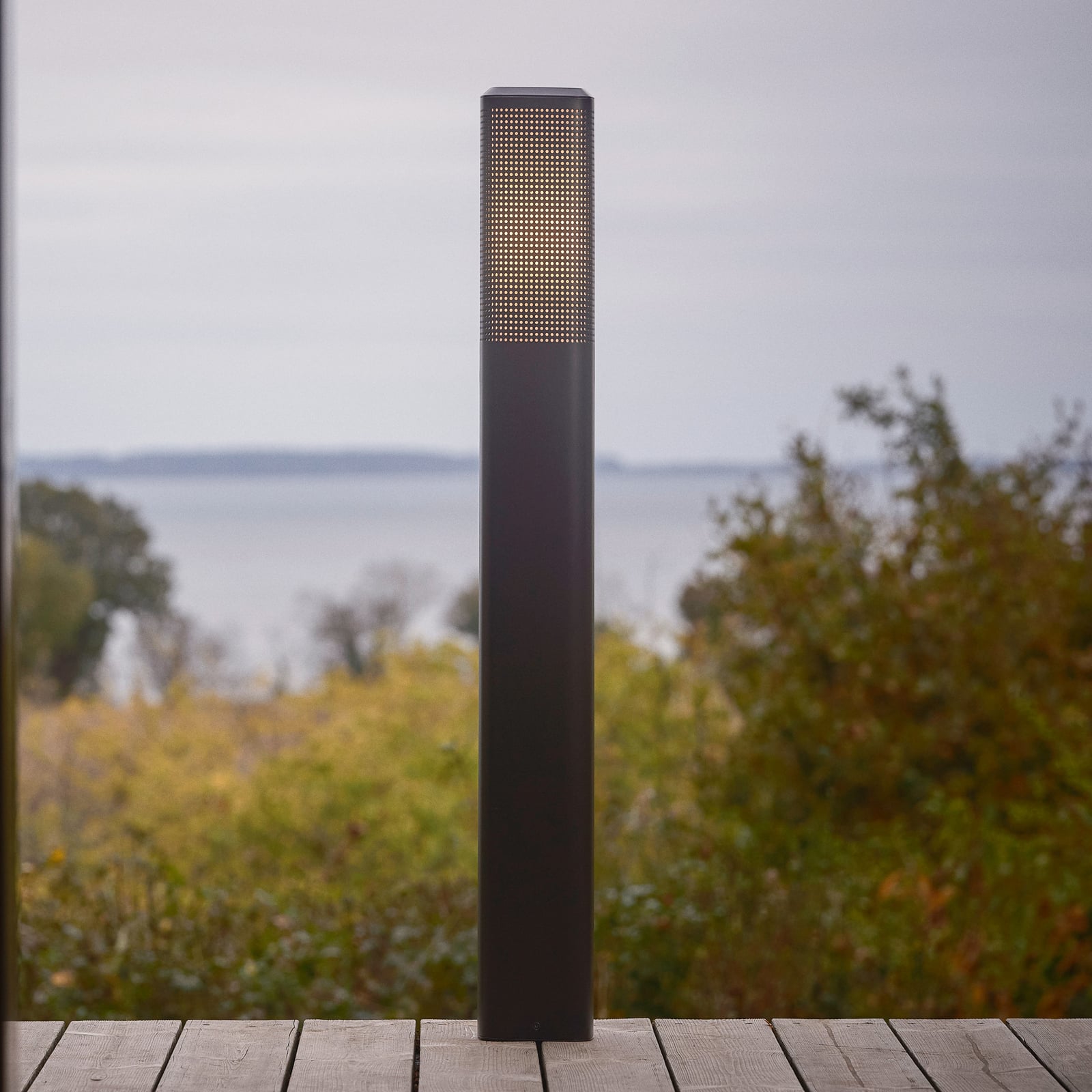 Sidara Seaside Path Light, black, IP54, E27 - Nordlux