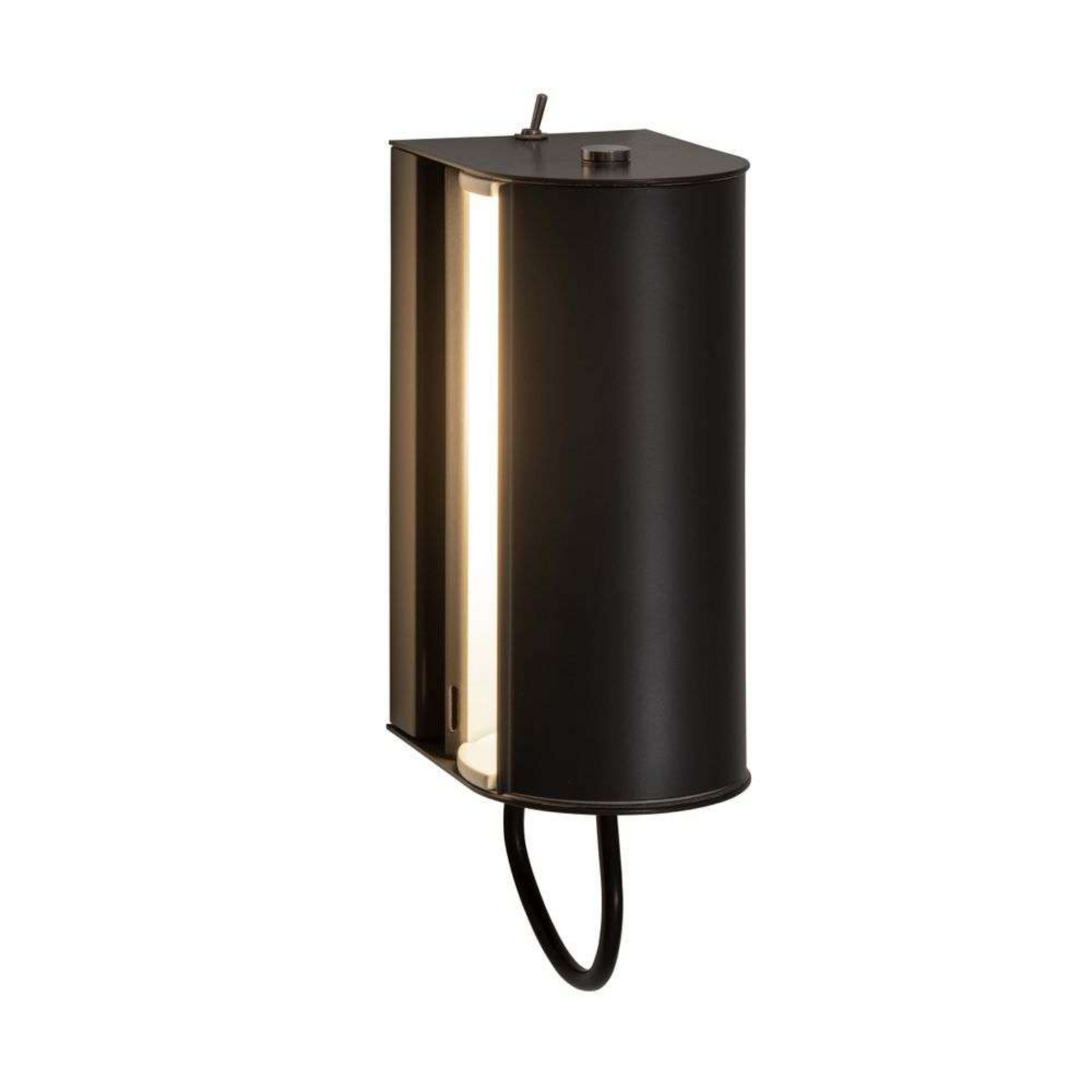 Applique Cylindrique Petite Wall Lamp Anthracite Grey - Nemo Lighting