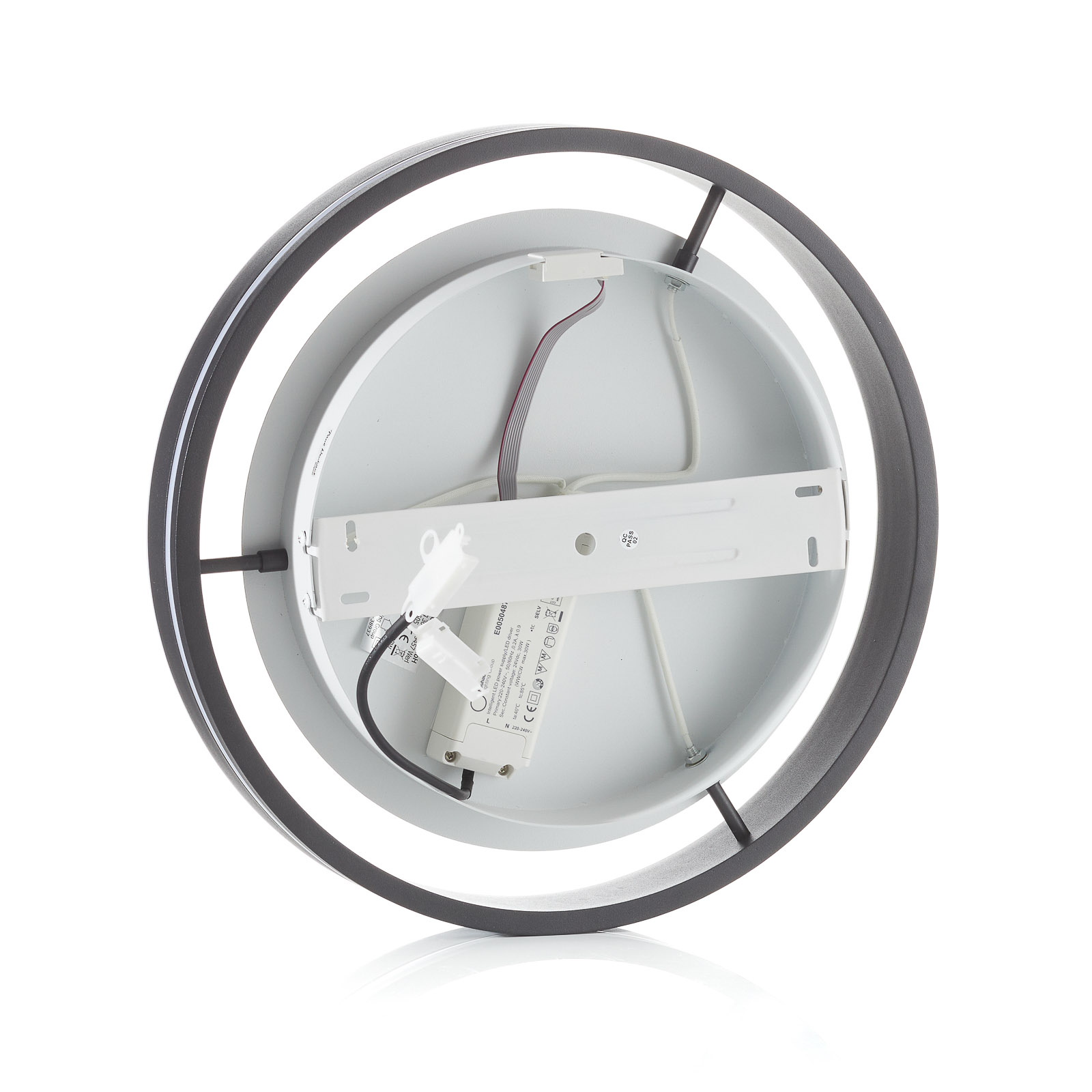Paul Neuhaus Q-VITO LED-Deckenlampe 40cm anthrazit