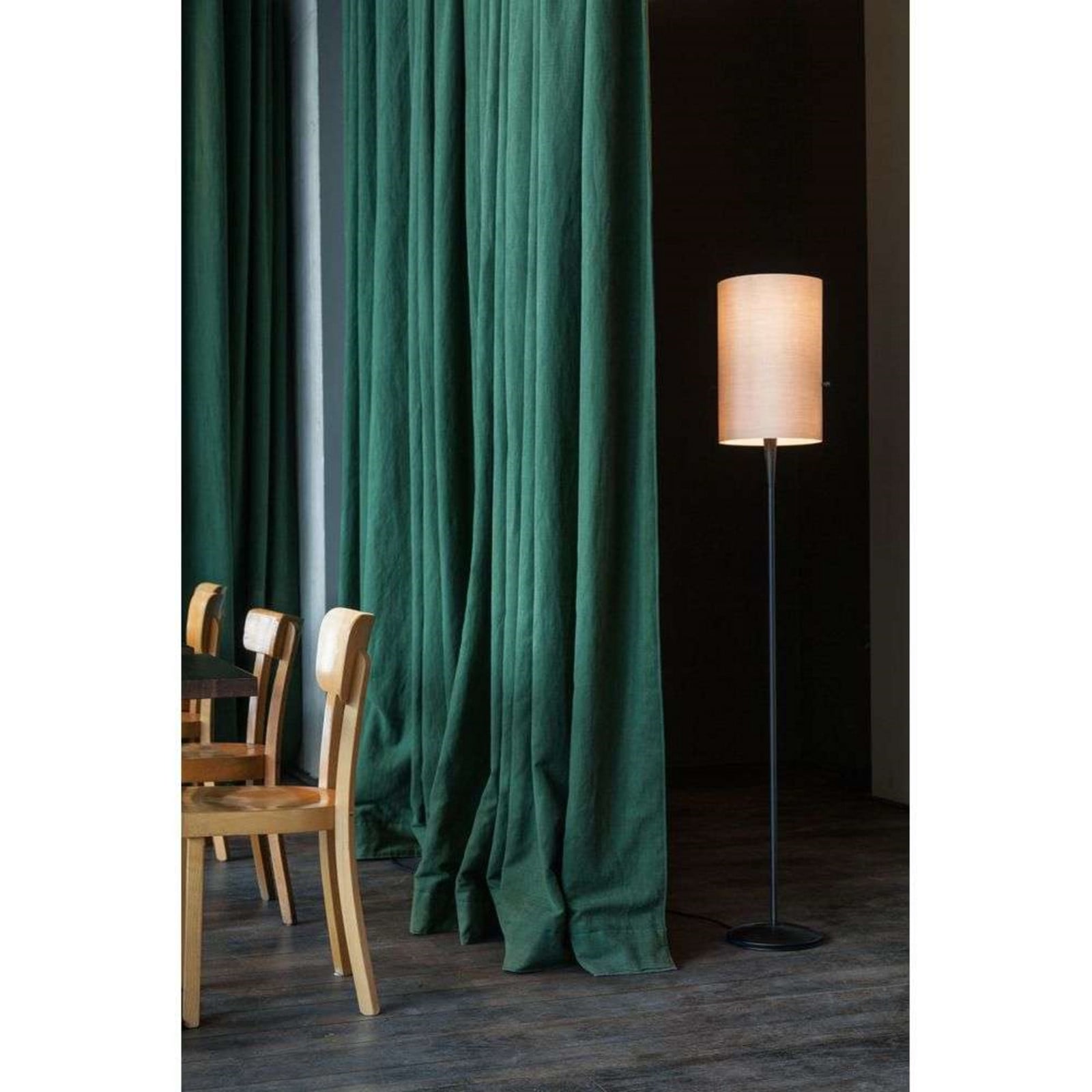 Club LED Stehleuchte L Black Serien Lighting - Wohnzimmer - Metall