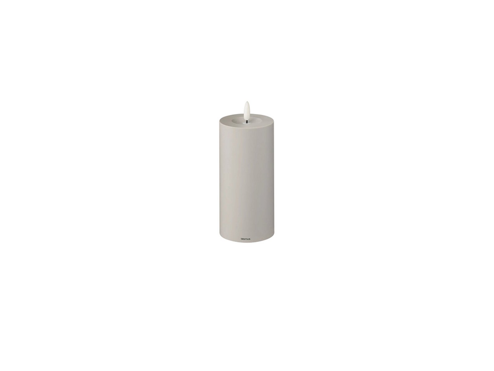 Noca LED Pillar Candle L Mourning Dove - Blomus