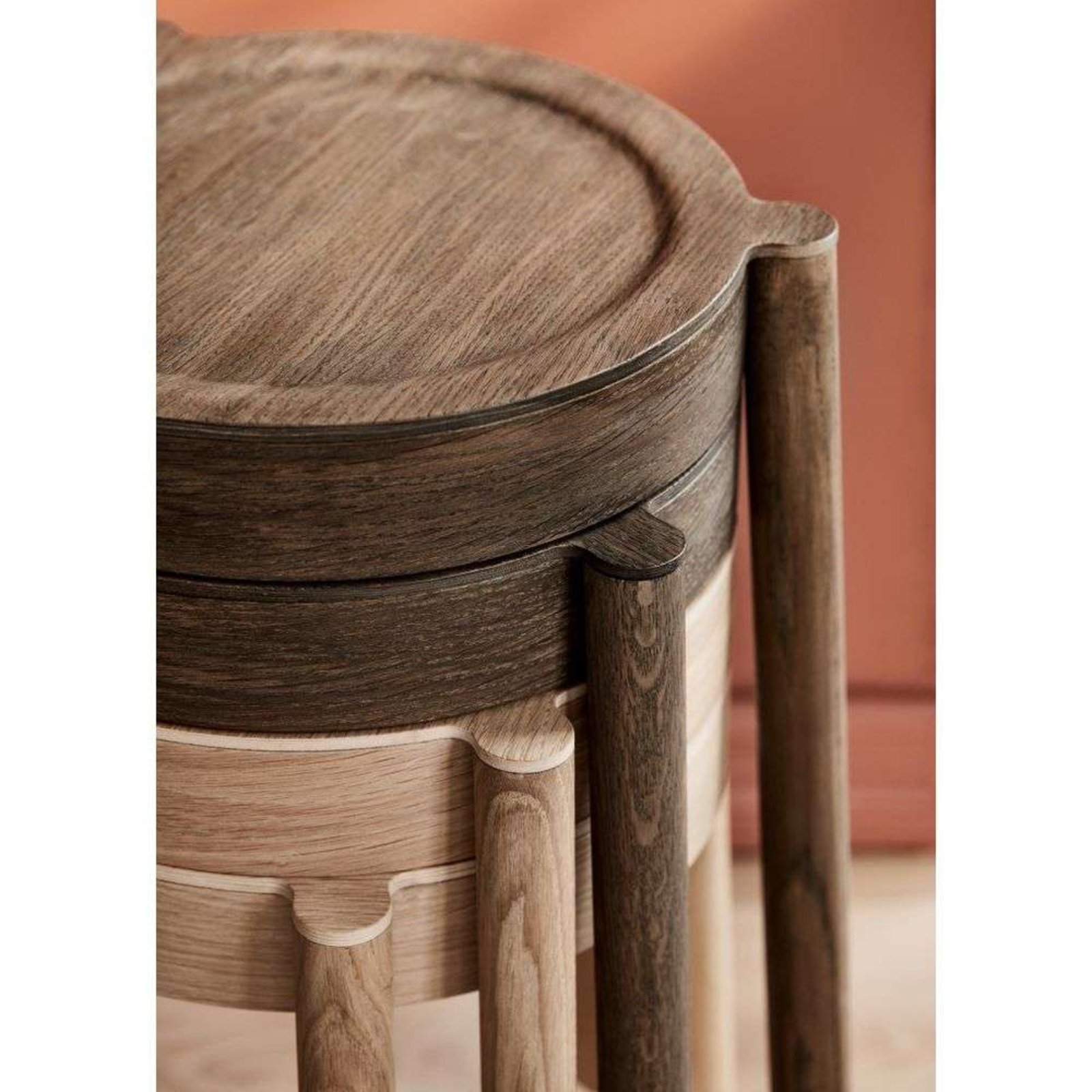 Pal Stool Smoked Oak - Northern