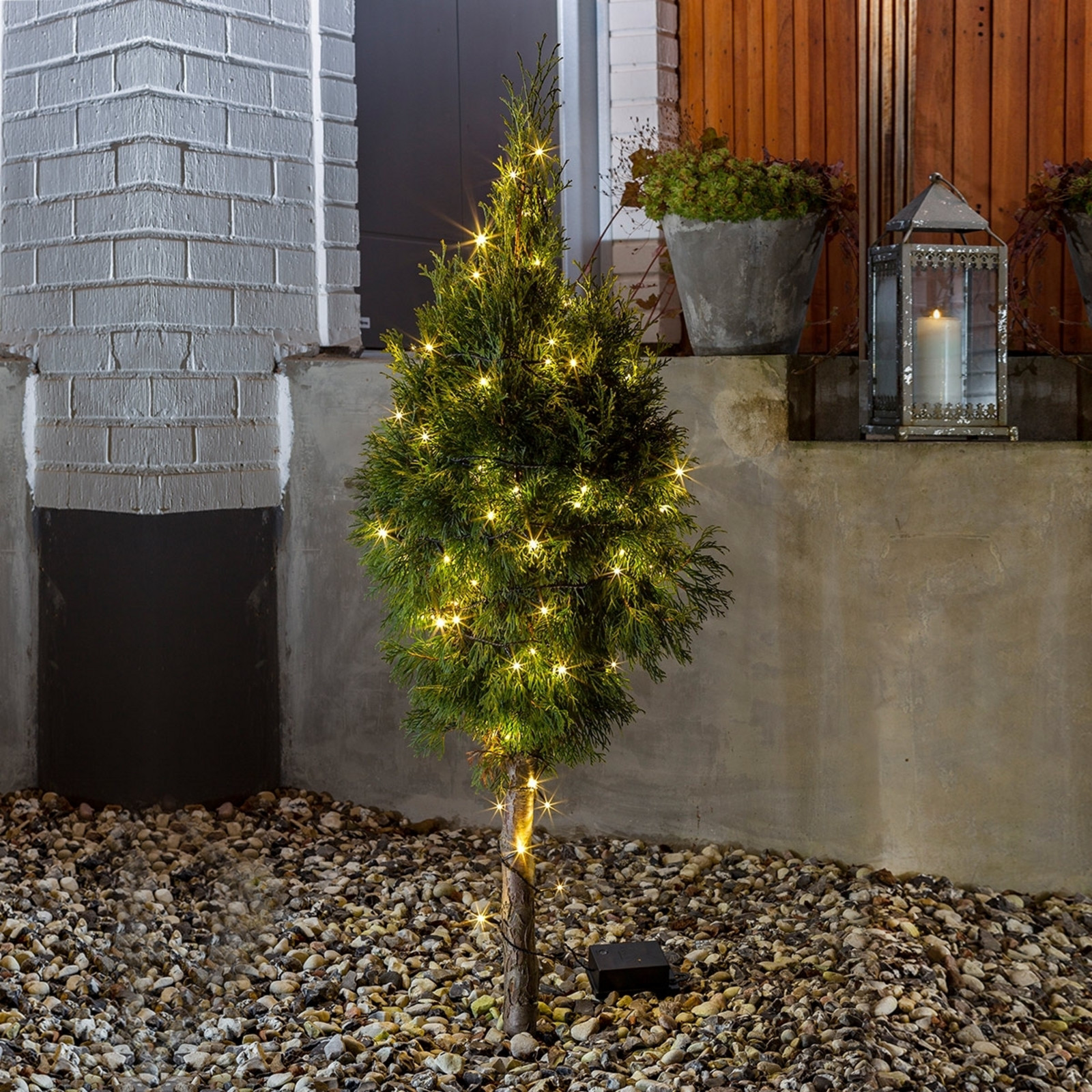 Konstsmide Christmas 80 светлини Ole LED феерични светлини със сензор за здрач.
