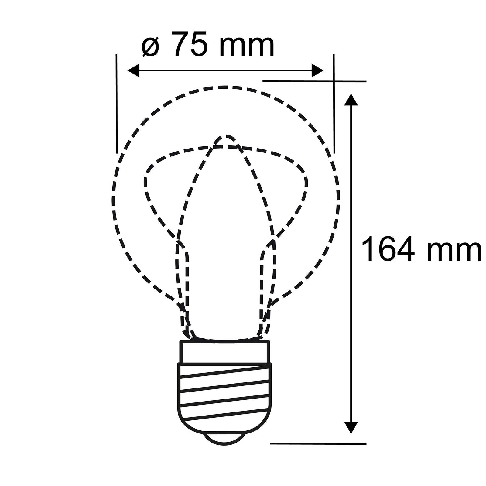 Żarówka LED Paulmann E27 3,5 W Helix 1 800K dymna