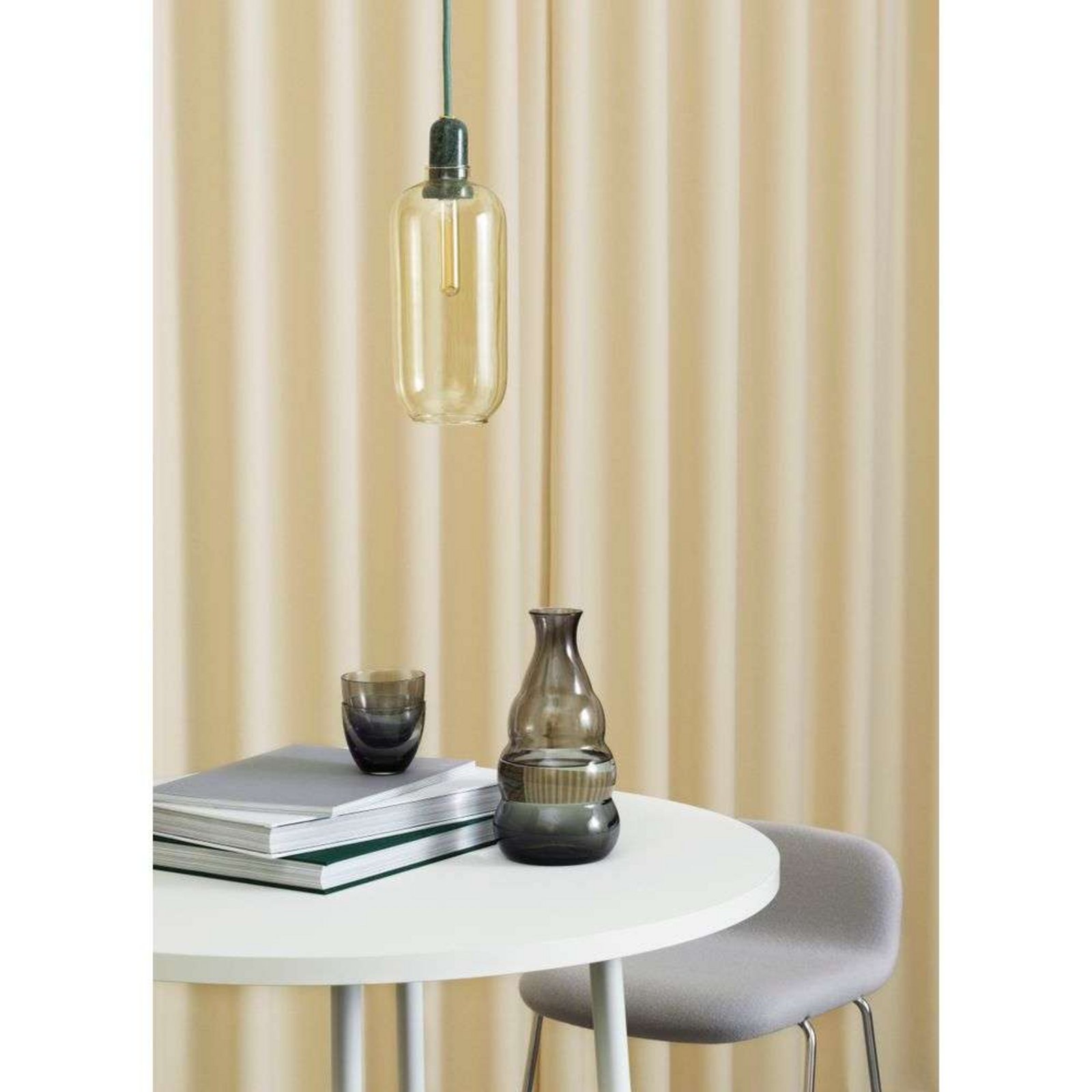 Amp Lampada a Sospensione Grande Oro/Verde - Normann Copenhagen