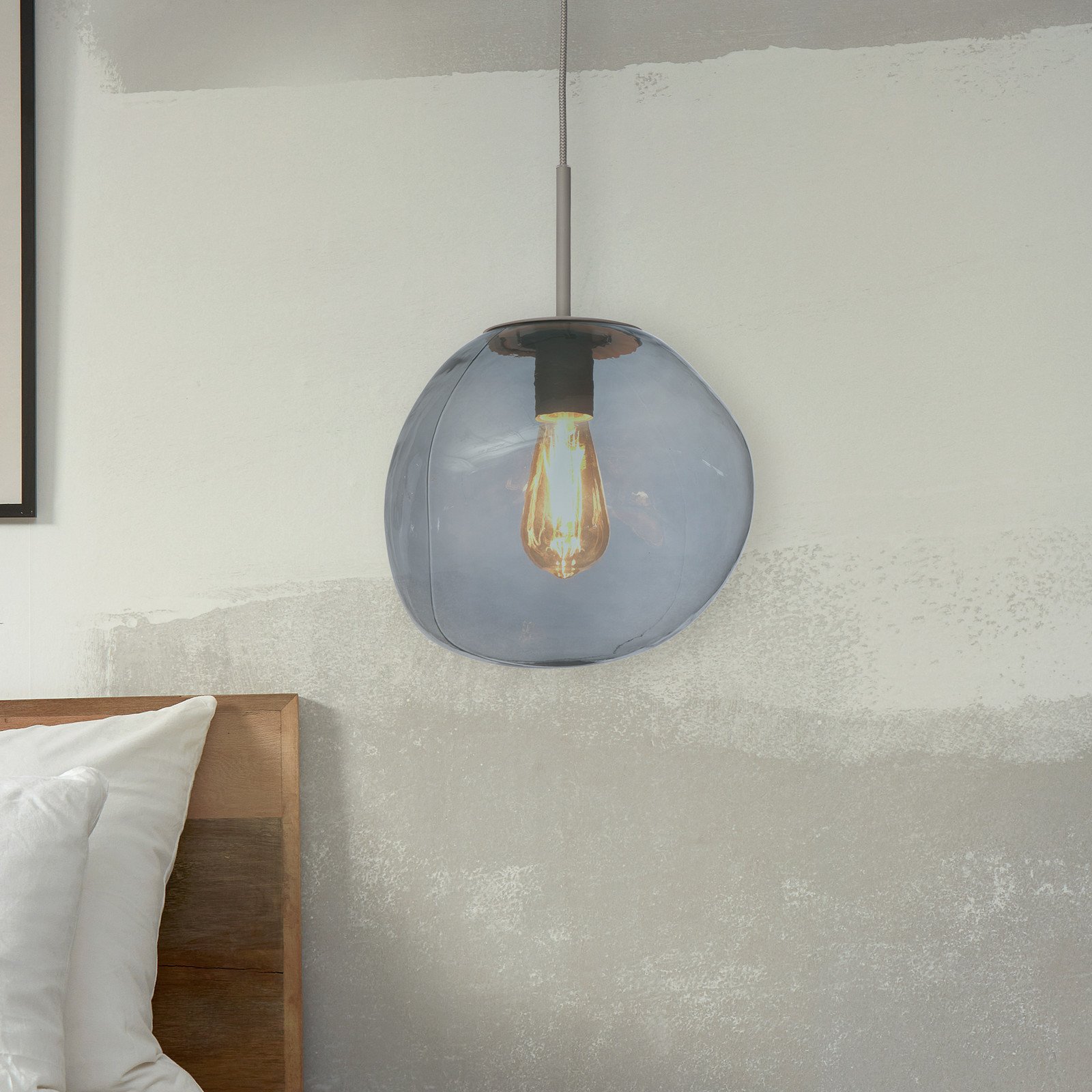 ITS ABOUT ROMI Lampă suspendată Helsinki gri deschis - Bucătărie - modern - Sticlă