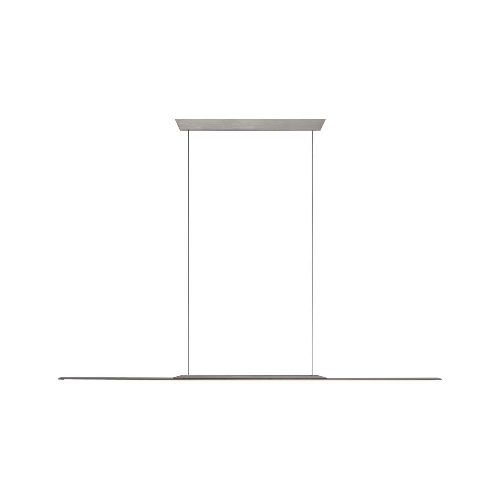 PURE LED-Hängelampe Surface grau 160 cm Aluminium 3000 K