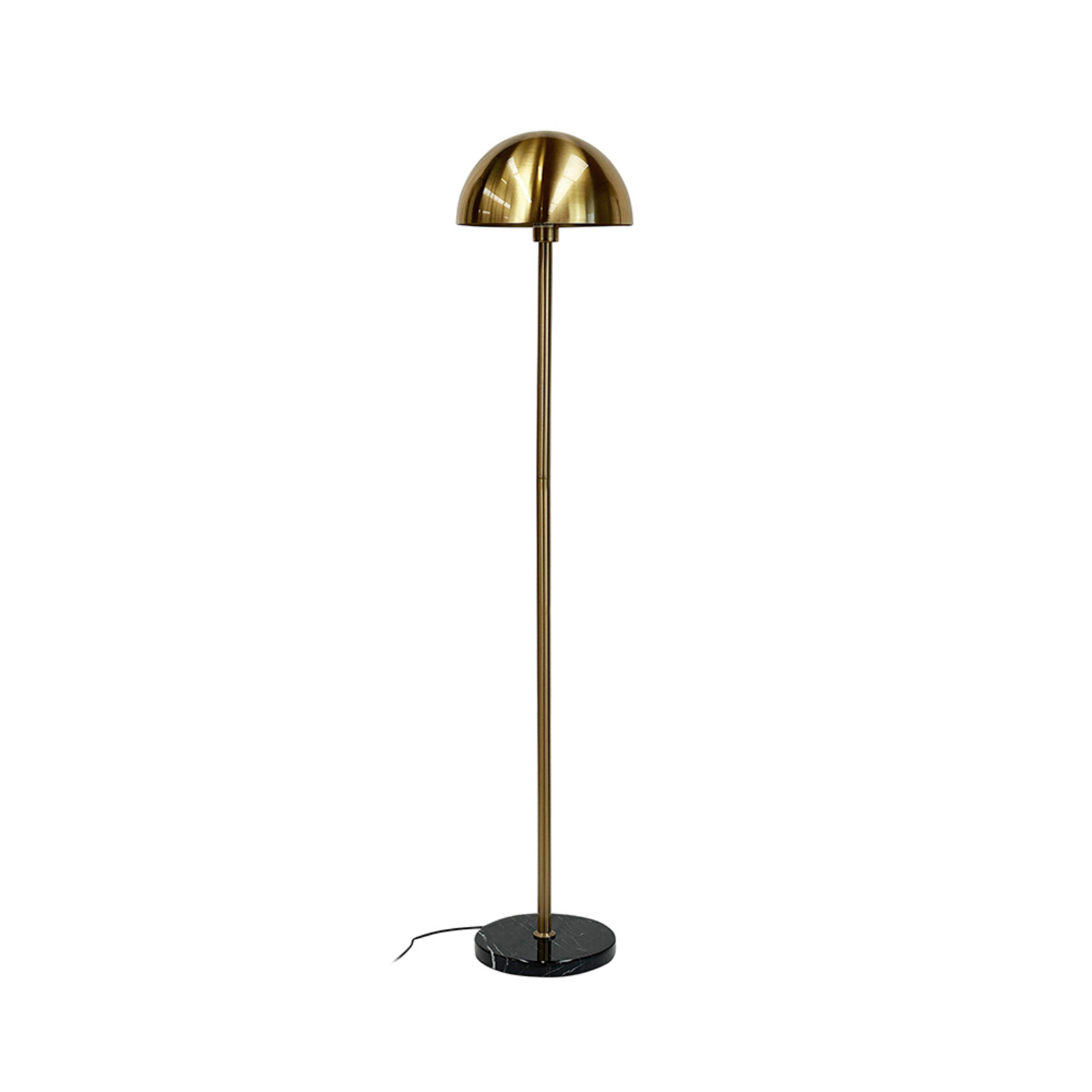 Menton Floor Lamp Brass/Black - DybergLarsen