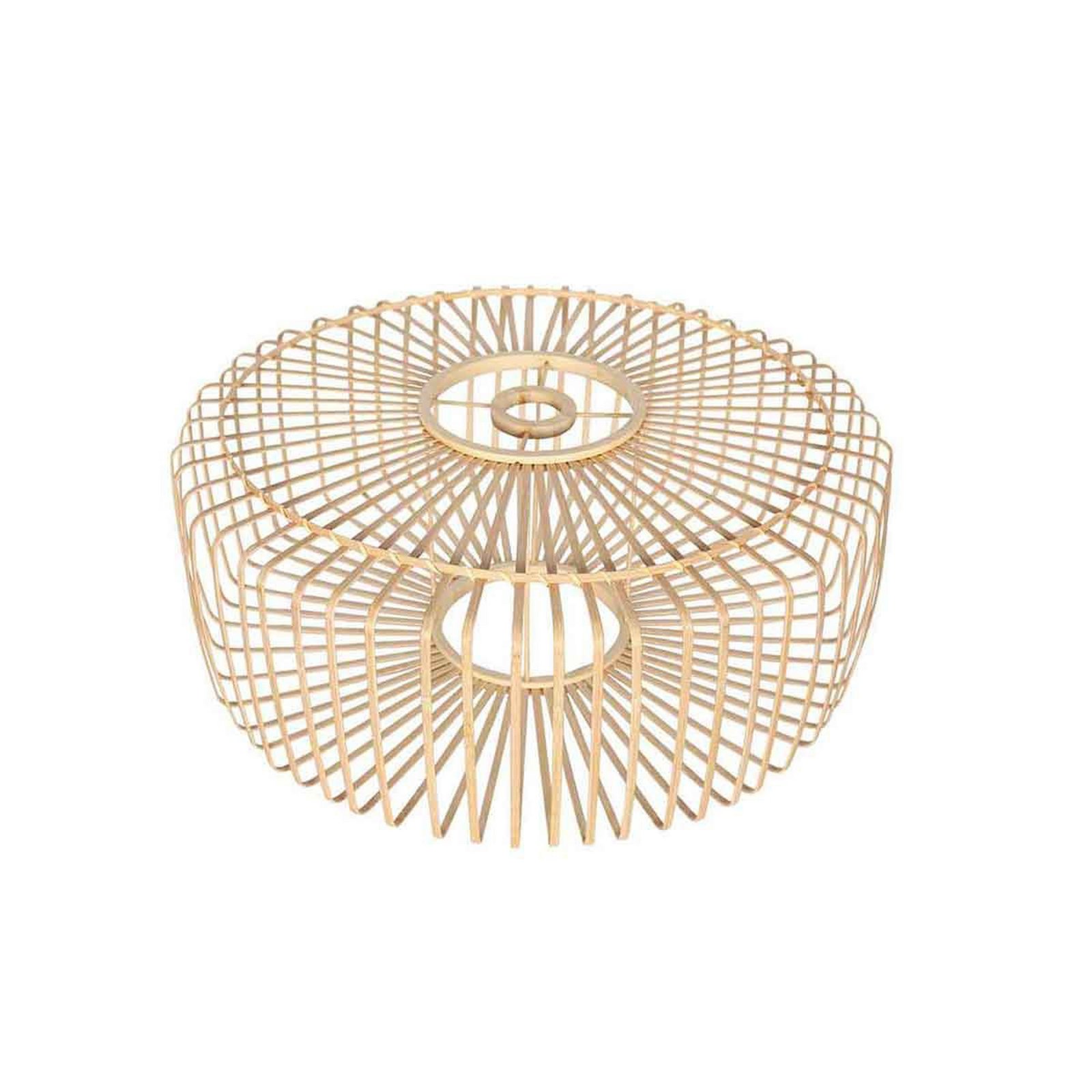 Bloeba ceiling light, Ø 40 cm, wood, natural, E27