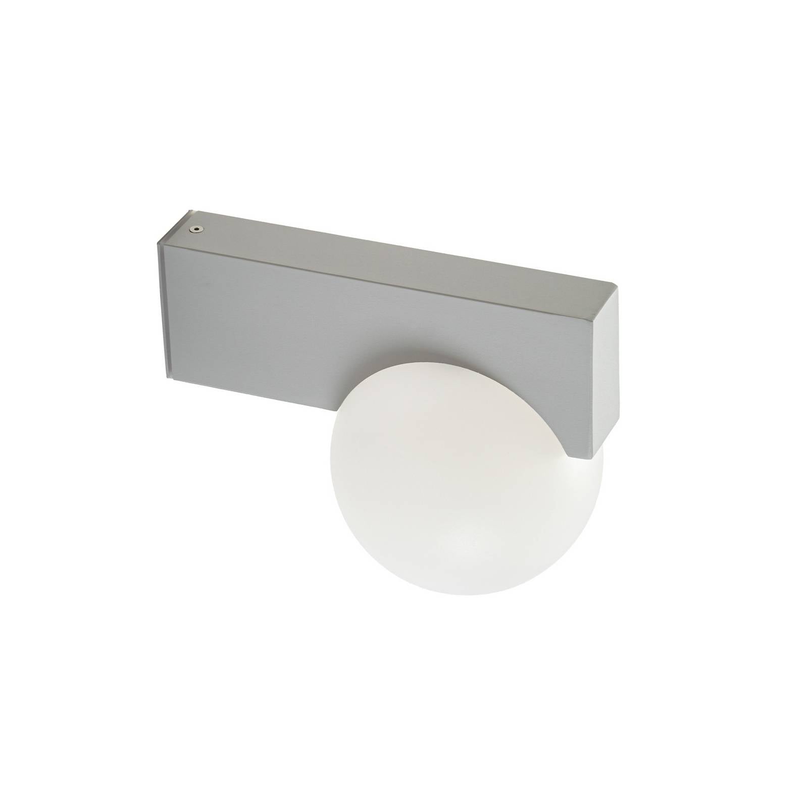 Lucande LED-Außenwandleuchte Vijon, hellgrau, CCT, IP44