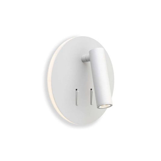 Circle Wall Lamp White - Antidark
