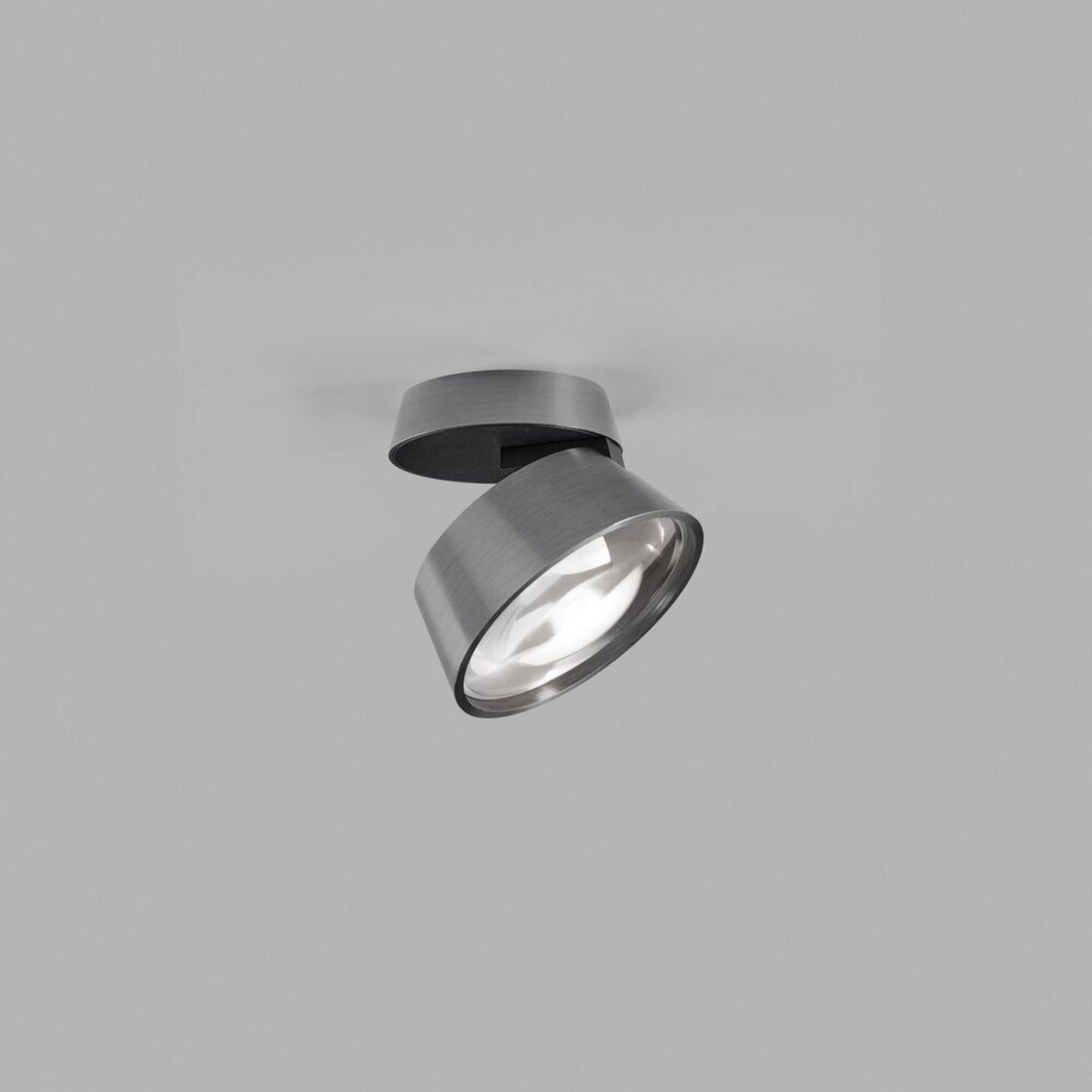 Vantage 1 Deckenleuchte 2700K Titanium LIGHT-POINT - Wohnzimmer - Aluminium