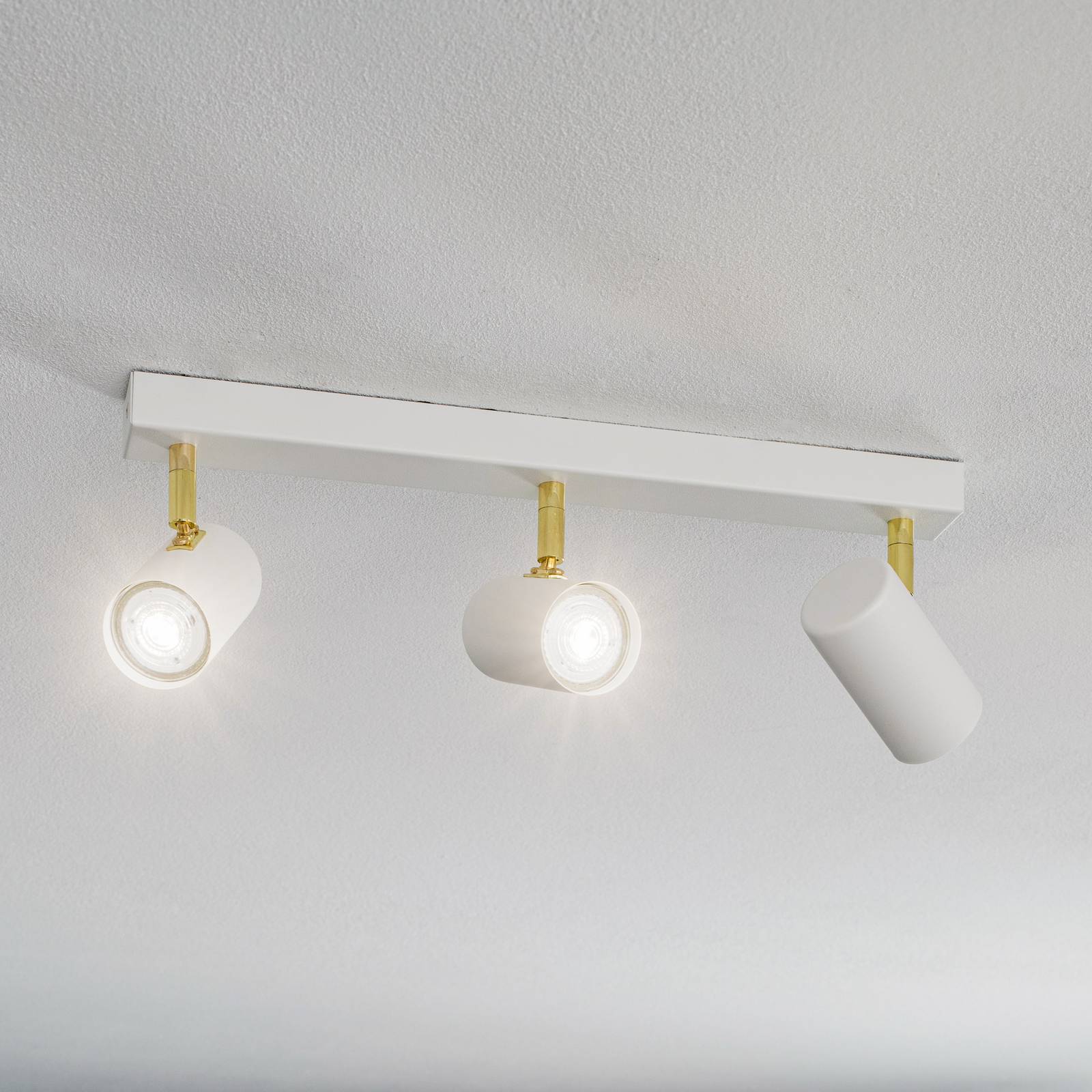 Argon Spot pour plafond Lund blanc à trois lampes